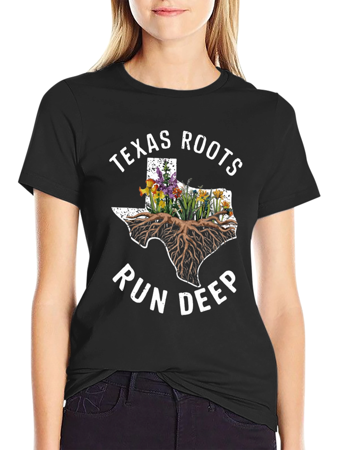 Texas Roots Run Deep T-Shirt