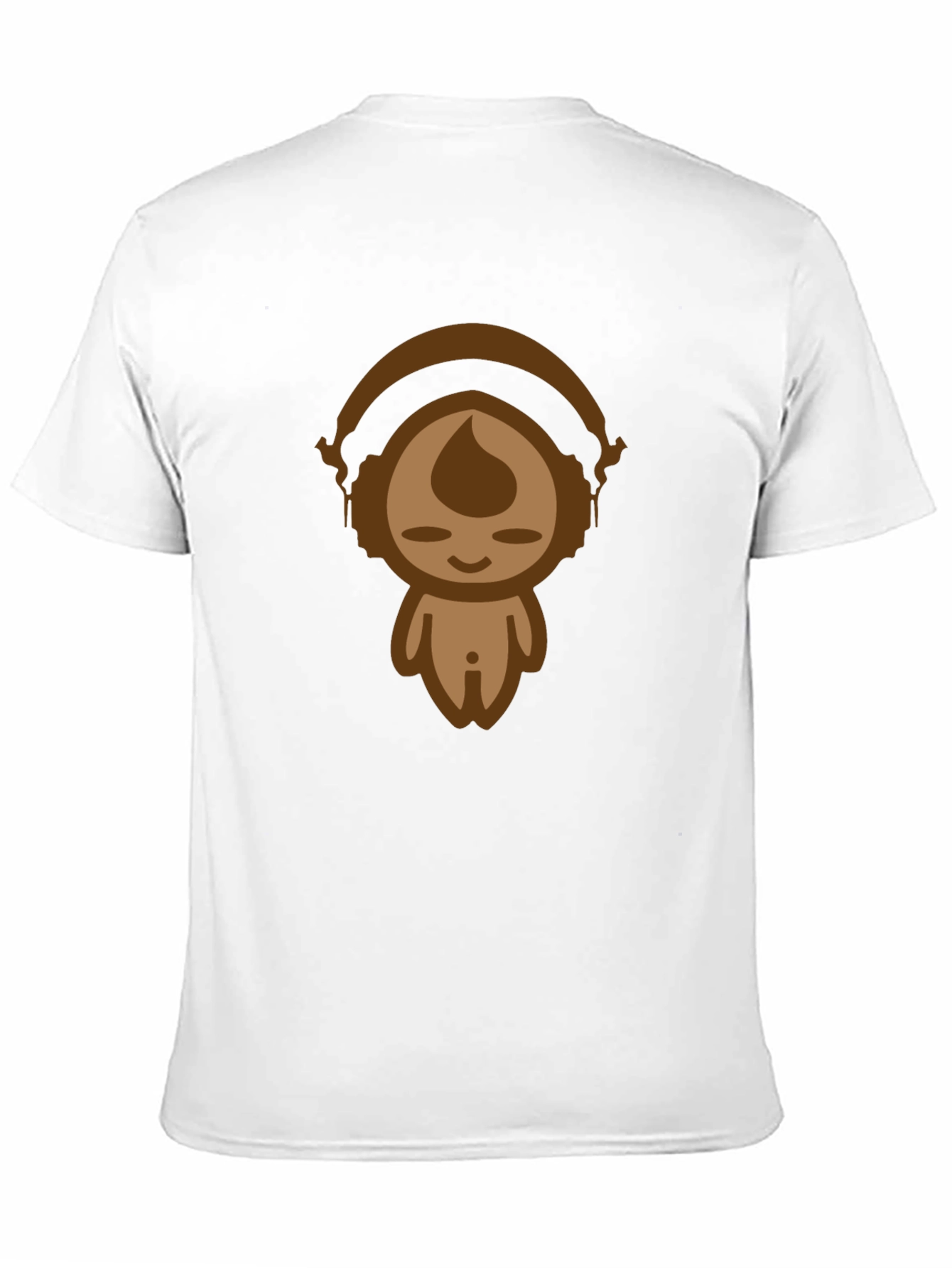 Funky Cartoon Tee - Black Cotton Blend