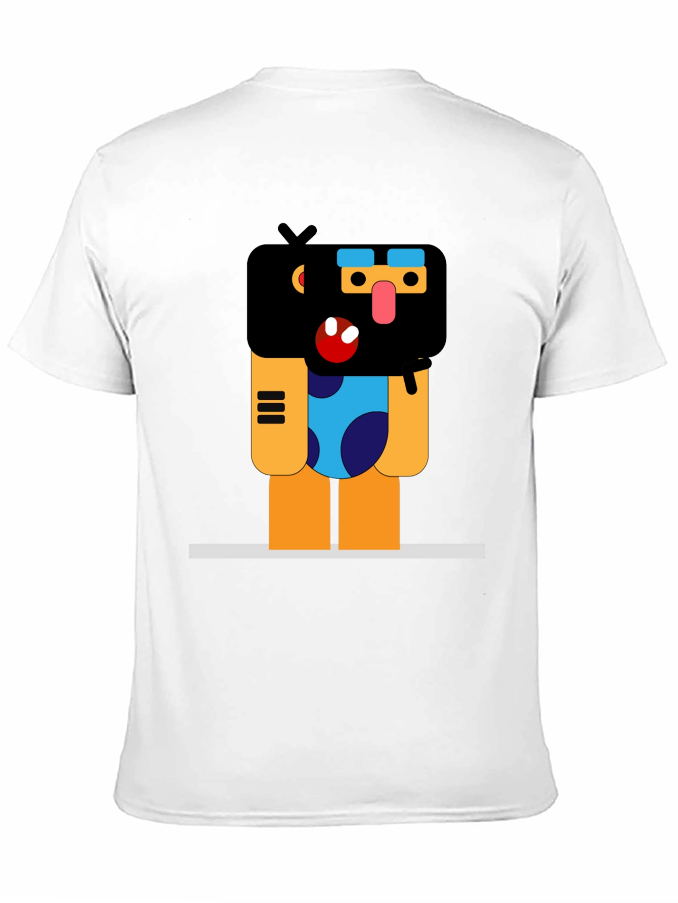 Funky Graphic Print Black T-Shirt