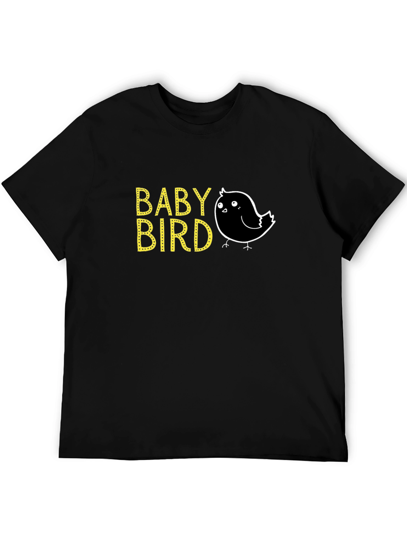 Baby Bird Graphic Tee - Cute Cartoon Bird Design