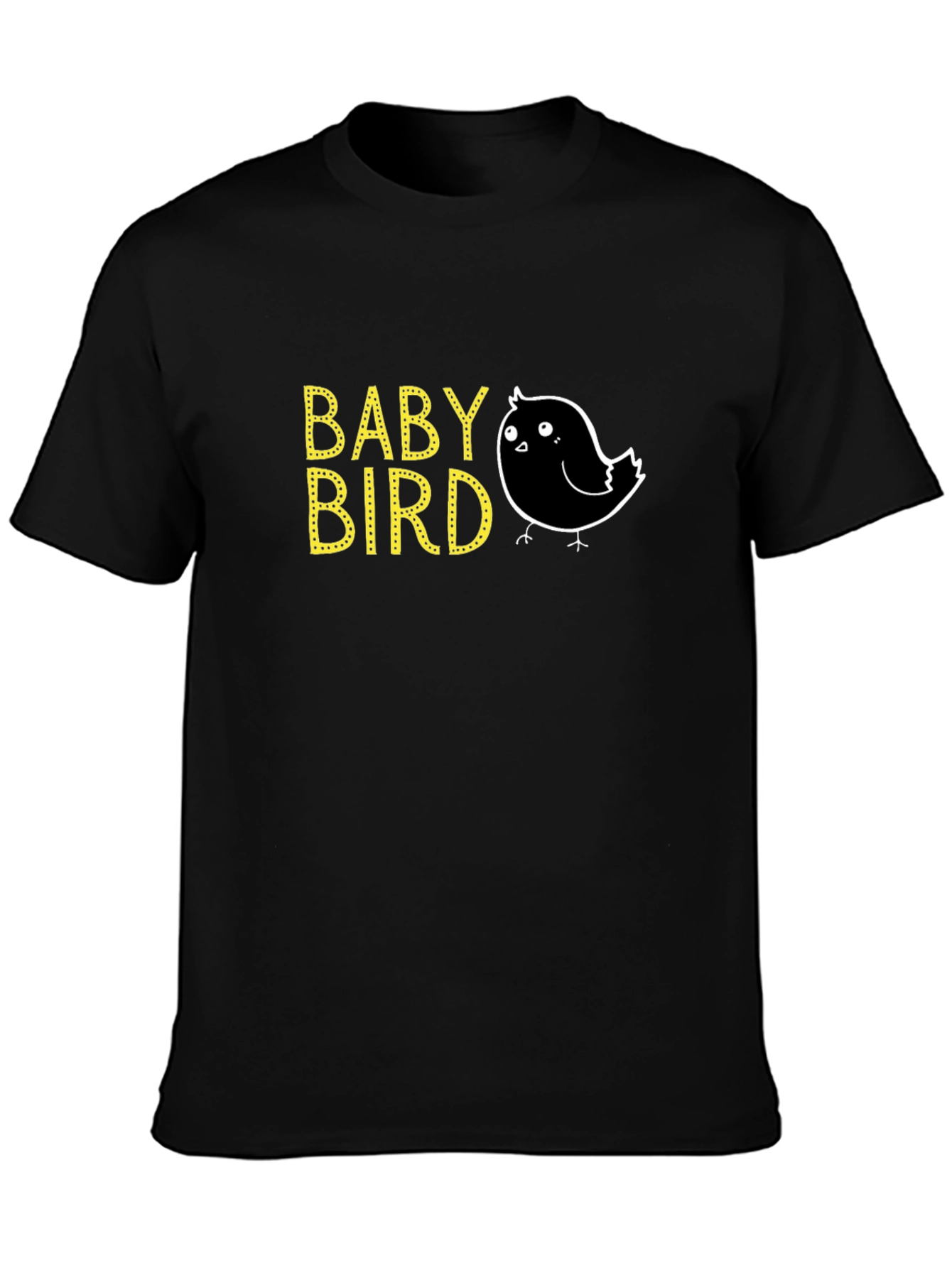 Baby Bird Graphic Tee - Cute Cartoon Bird Design