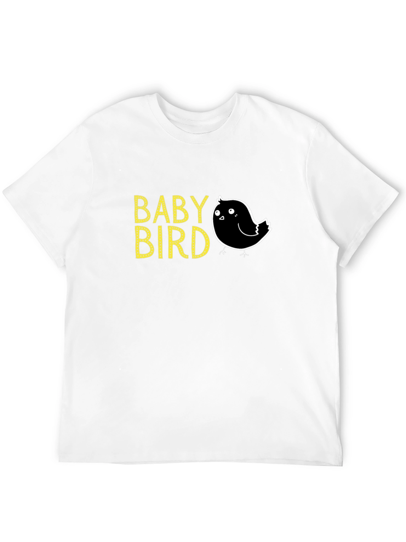 Baby Bird Graphic Tee - Cute Cartoon Bird Design