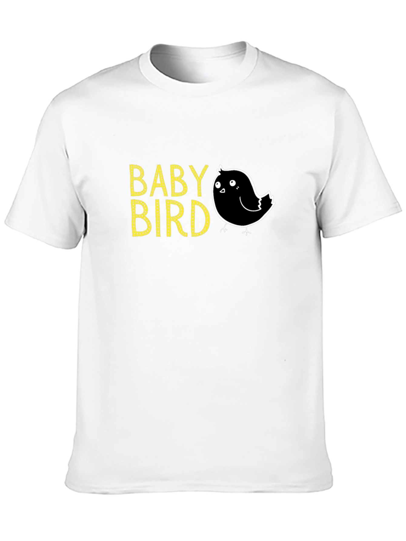 Baby Bird Graphic Tee - Cute Cartoon Bird Design
