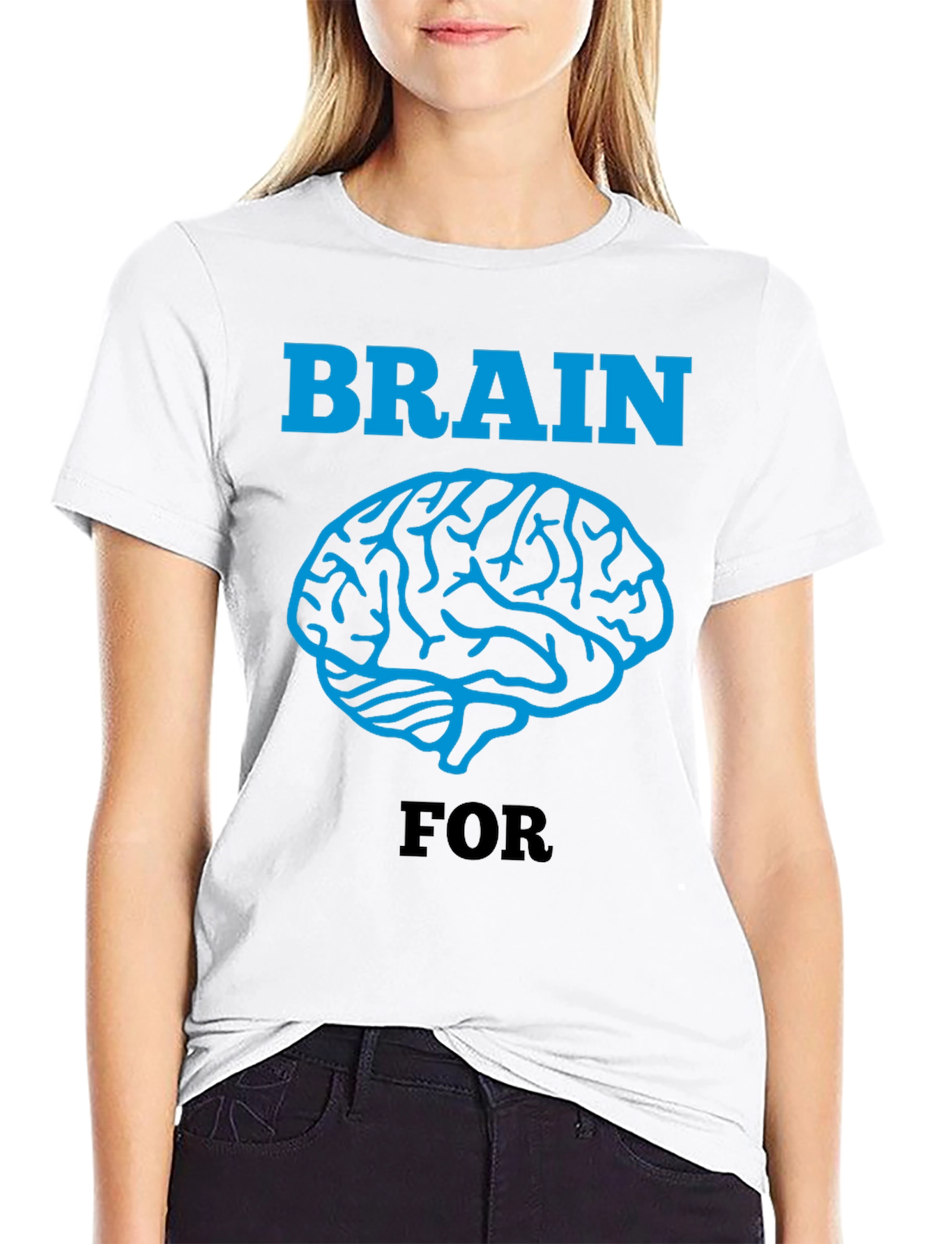 Brain For T-Shirt - Graphic Tee