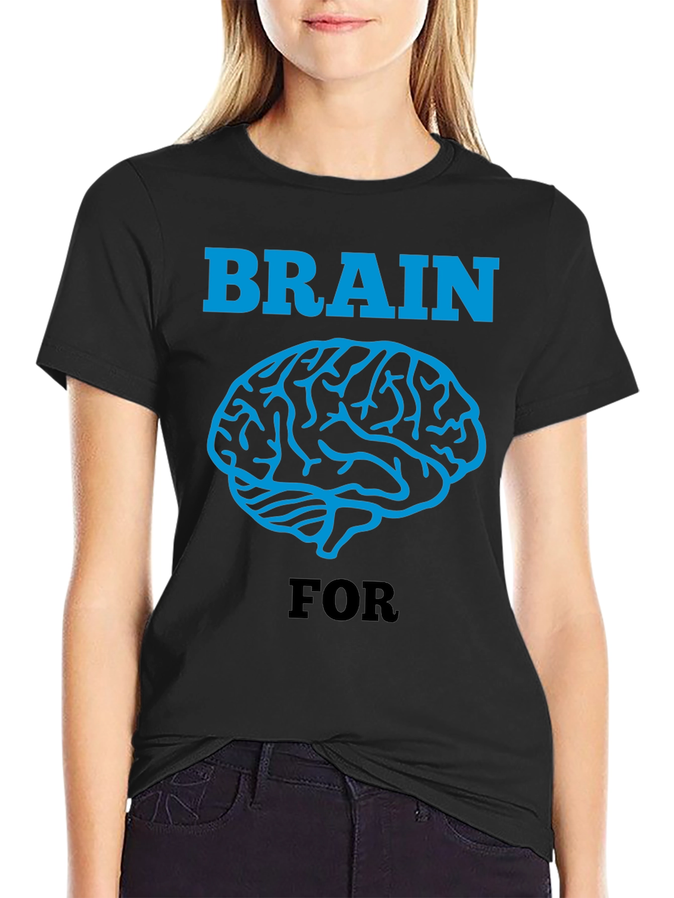 Brain For T-Shirt - Graphic Tee