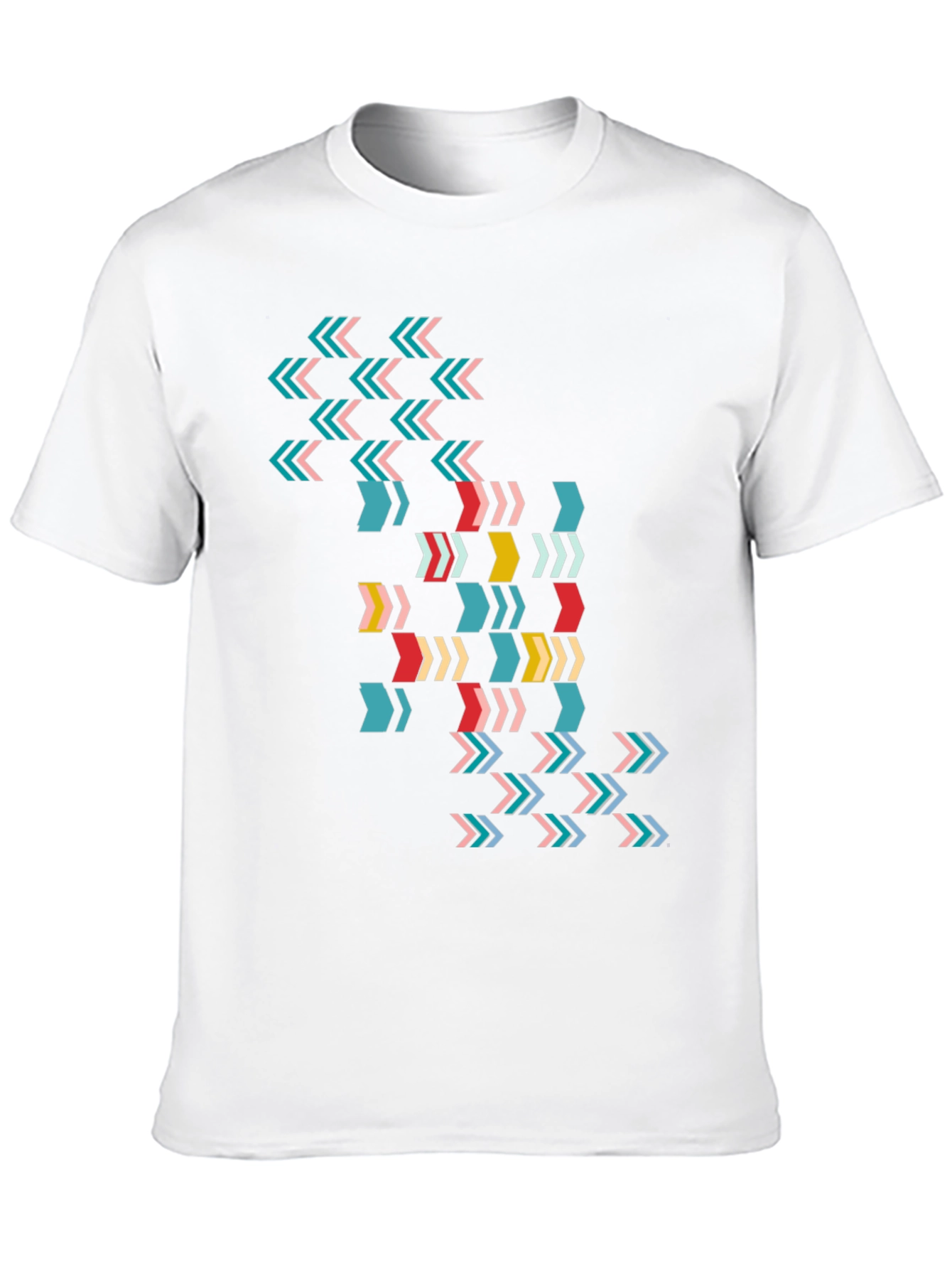 Modern Arrow Print Tee - Black
