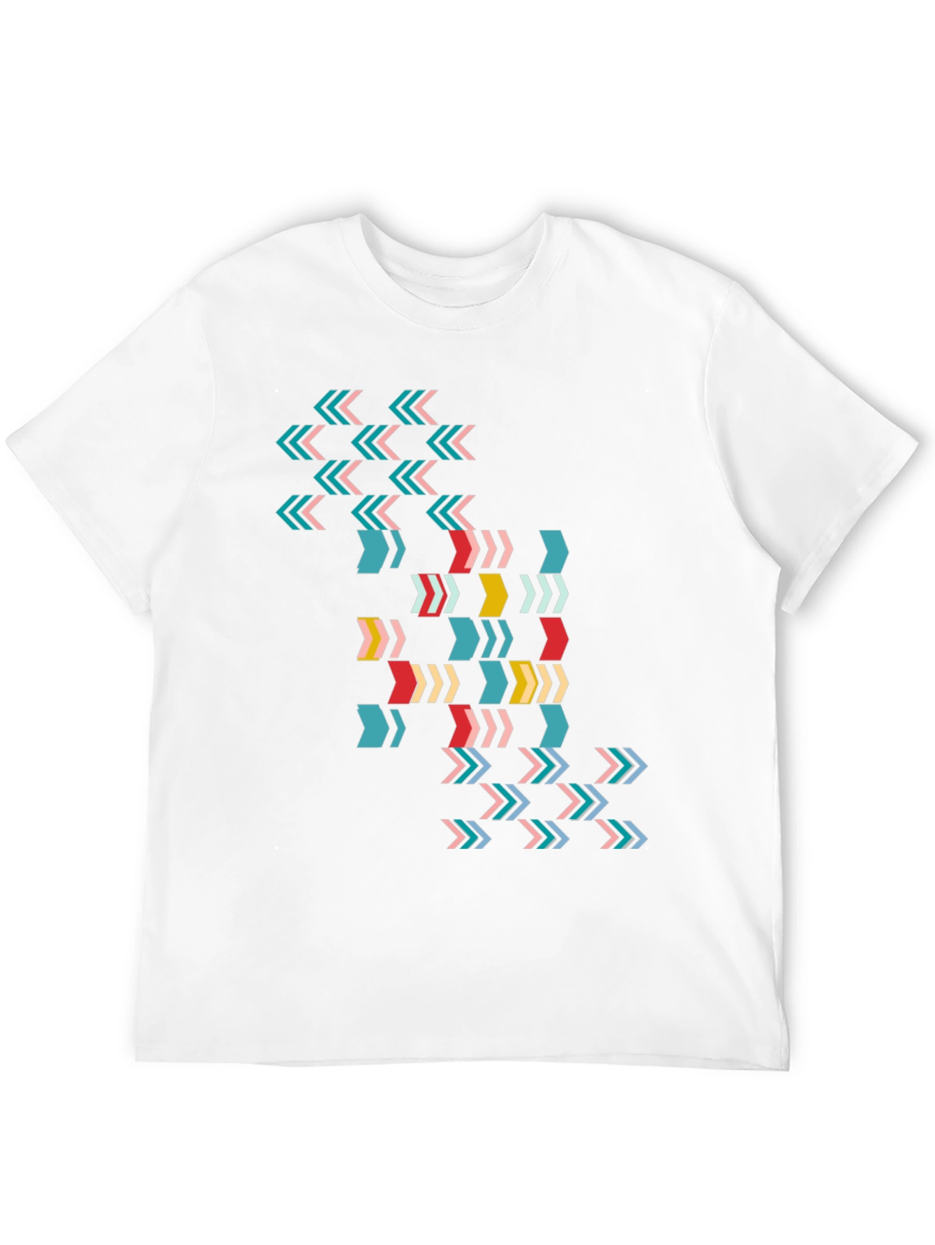 Modern Arrow Print Tee - Black