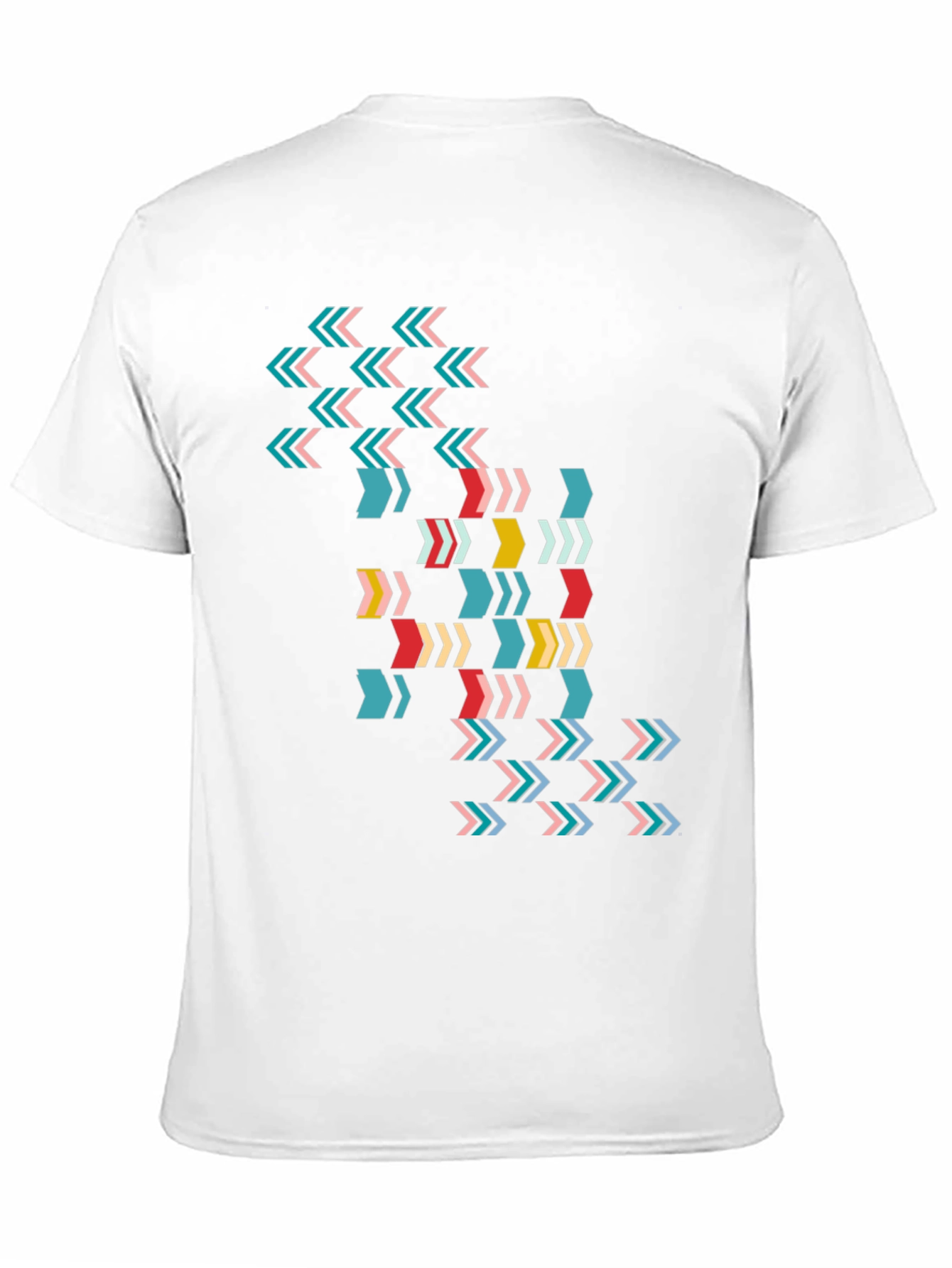 Modern Arrow Print Tee - Black