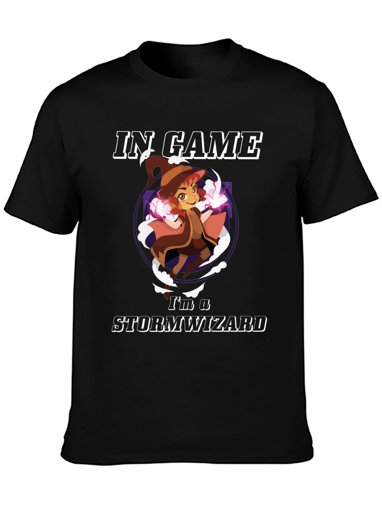 In Game Storm Wizard Graphic Tee