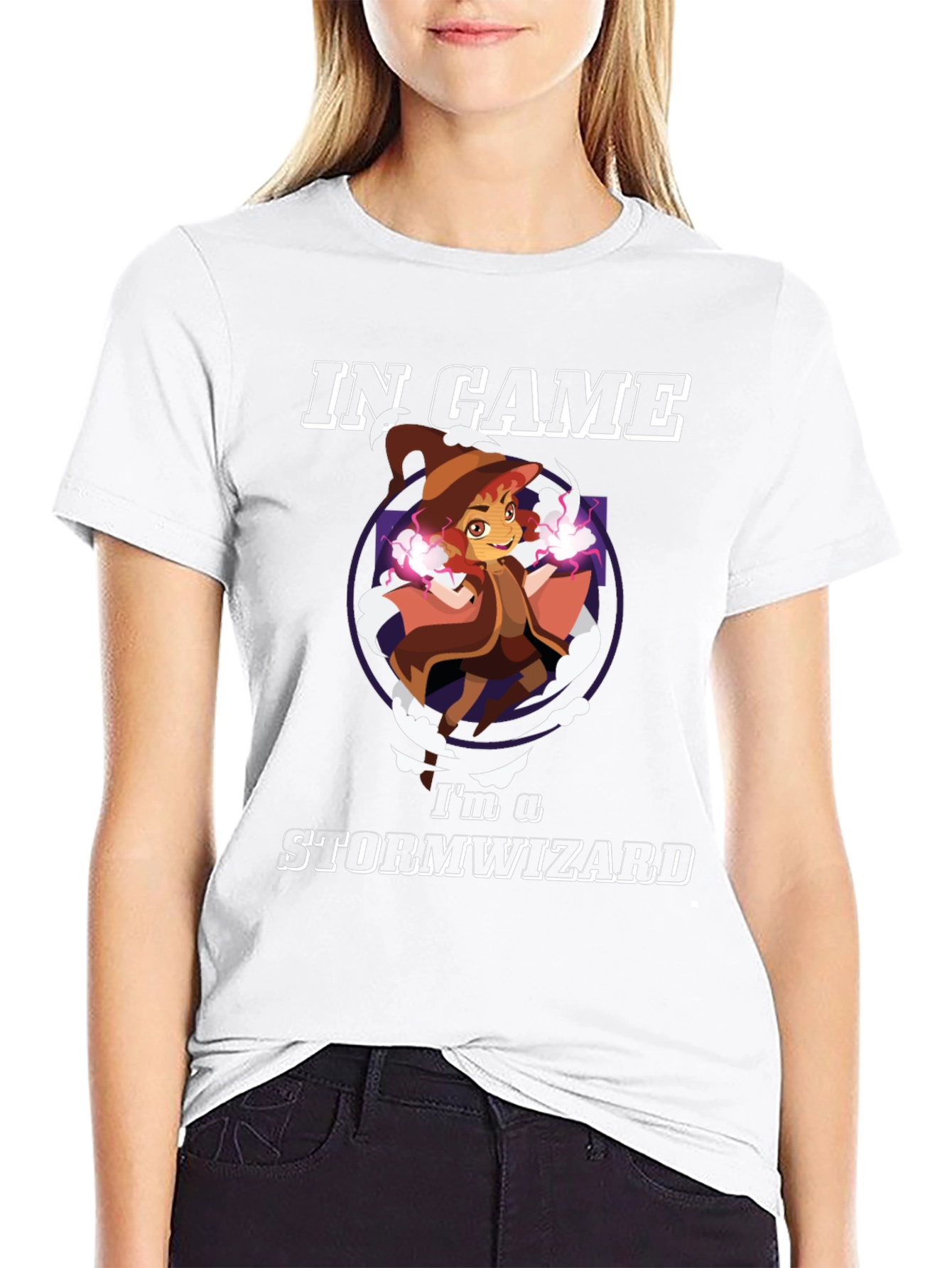 In Game Storm Wizard Graphic Tee