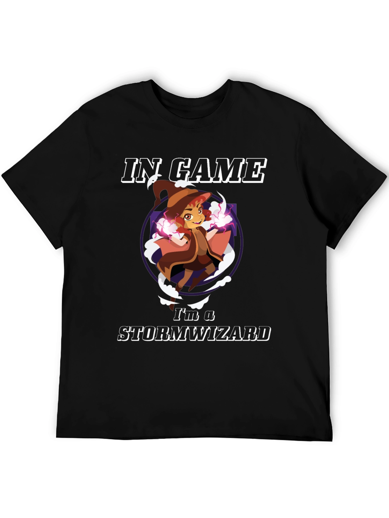 In Game Storm Wizard Graphic Tee