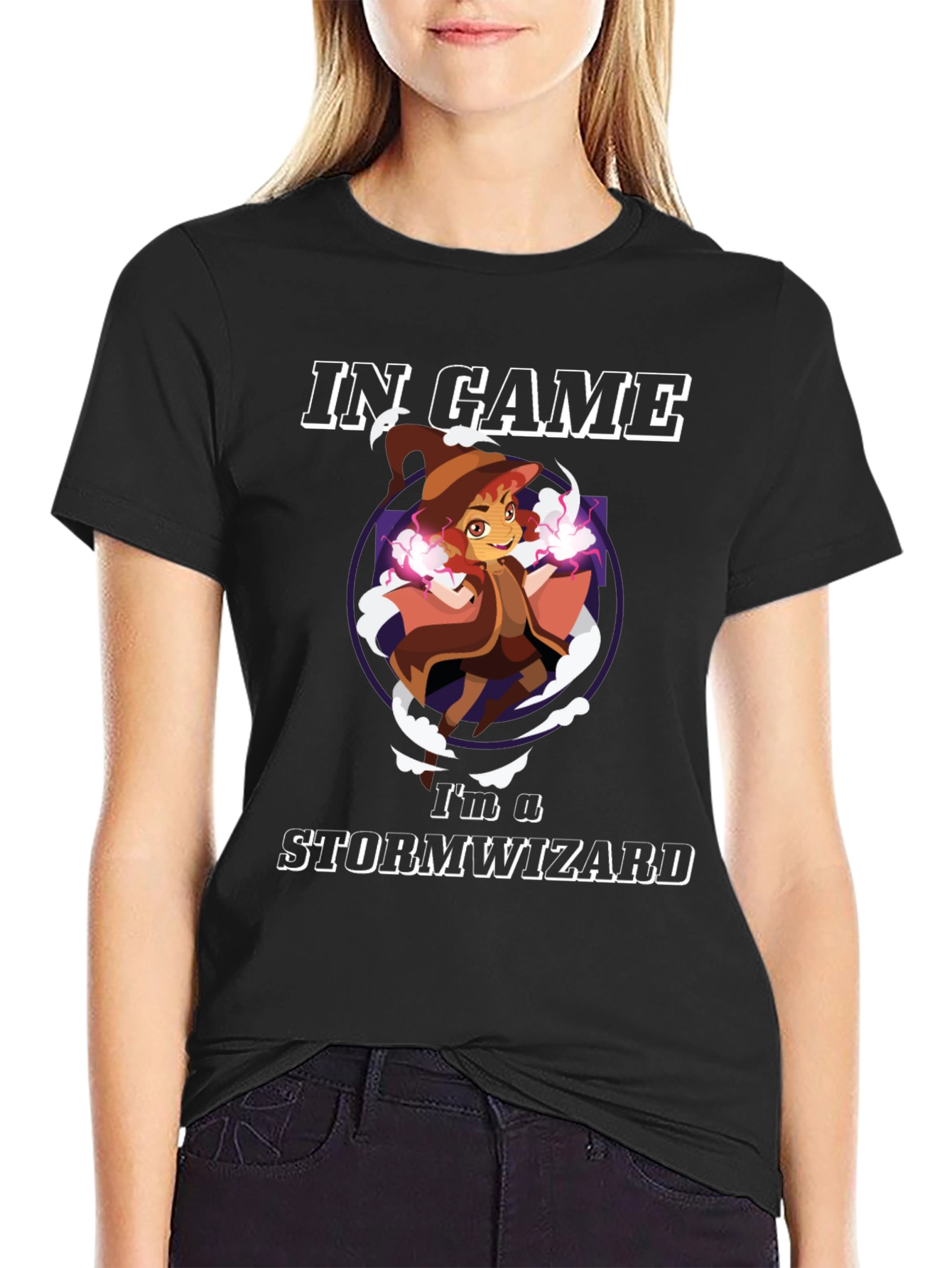 In Game Storm Wizard Graphic Tee