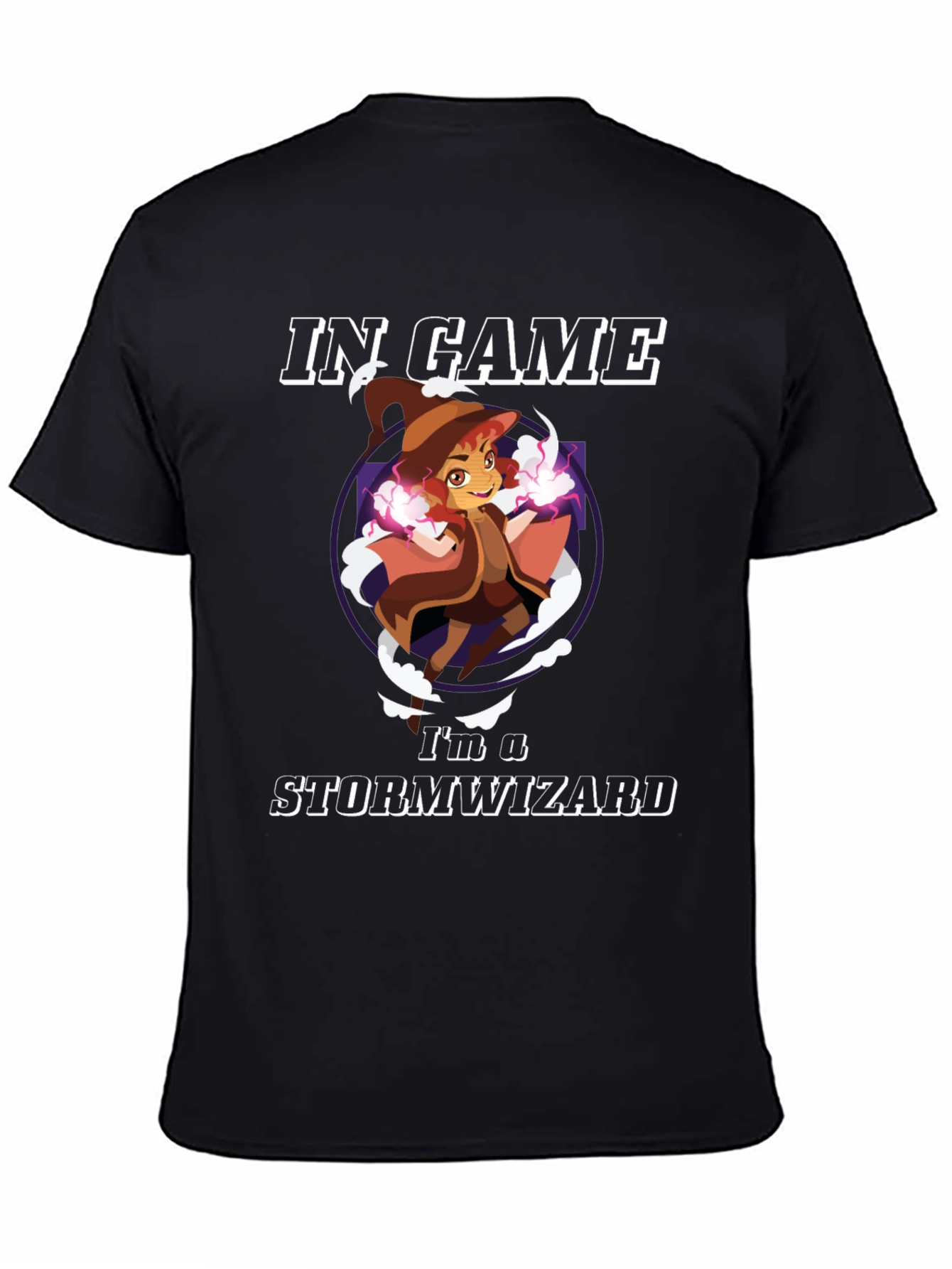 In Game Storm Wizard Graphic Tee