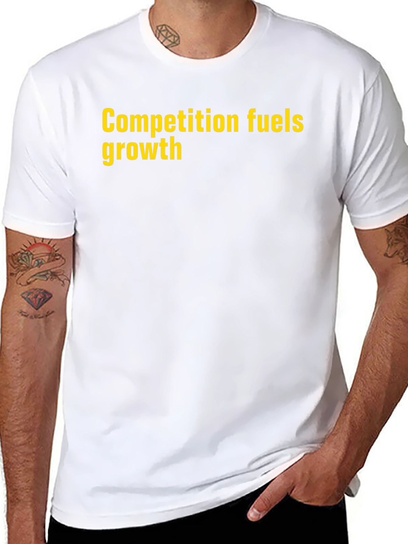 Competition Fuels Growth Graphic T-Shirt