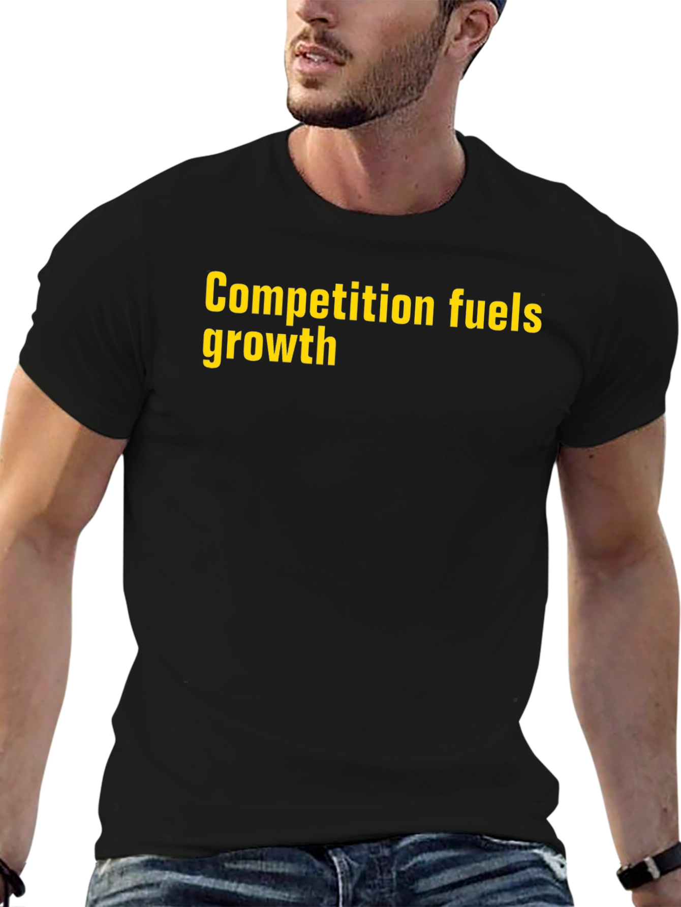 Competition Fuels Growth Graphic T-Shirt