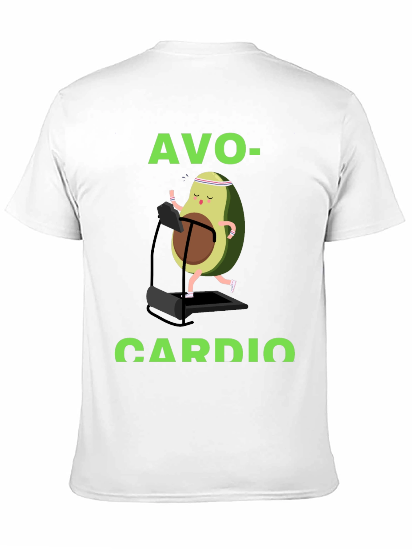 Avo-Cardio Black Graphic T-Shirt