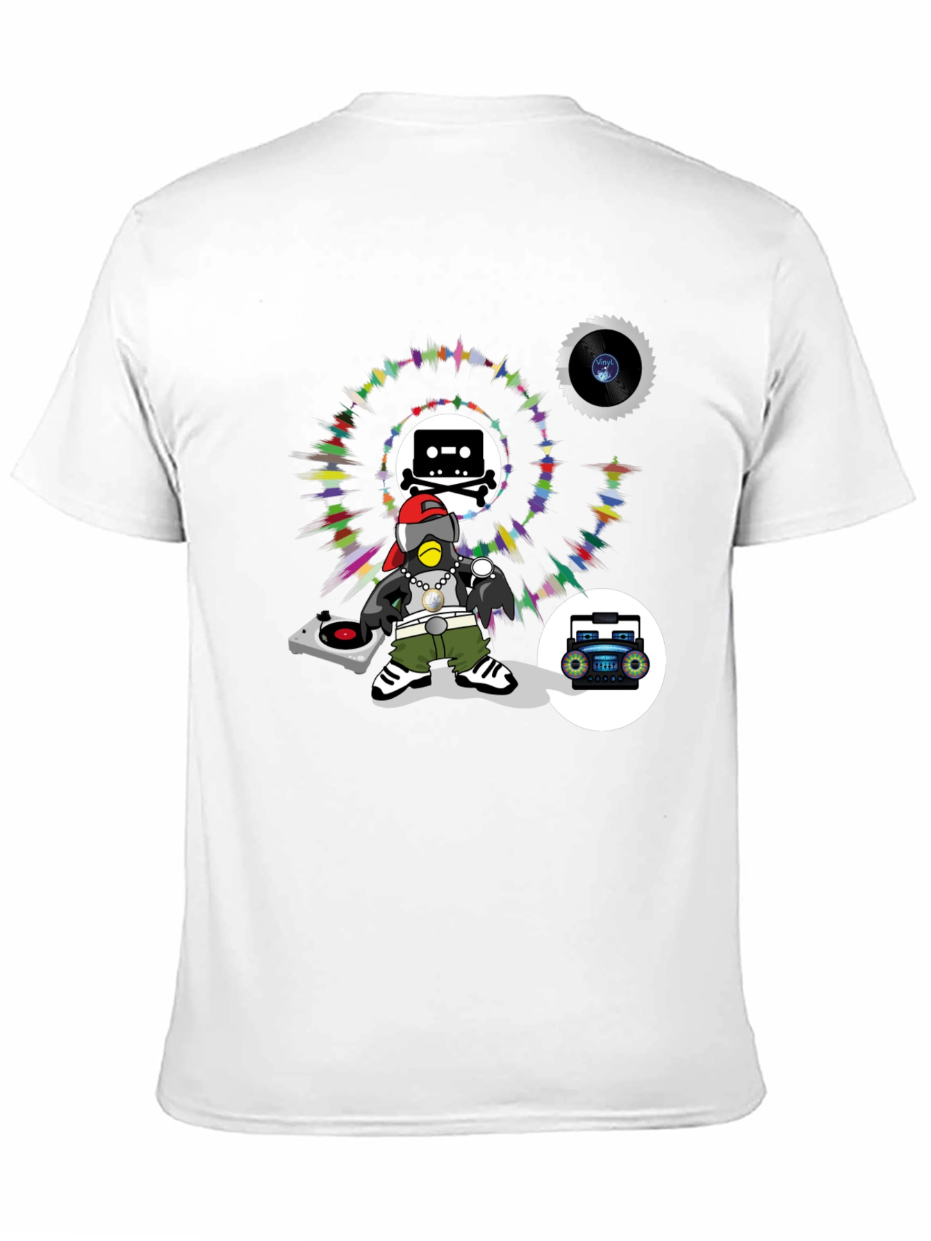 DJ Crow T-Shirt - Music Lover Tee