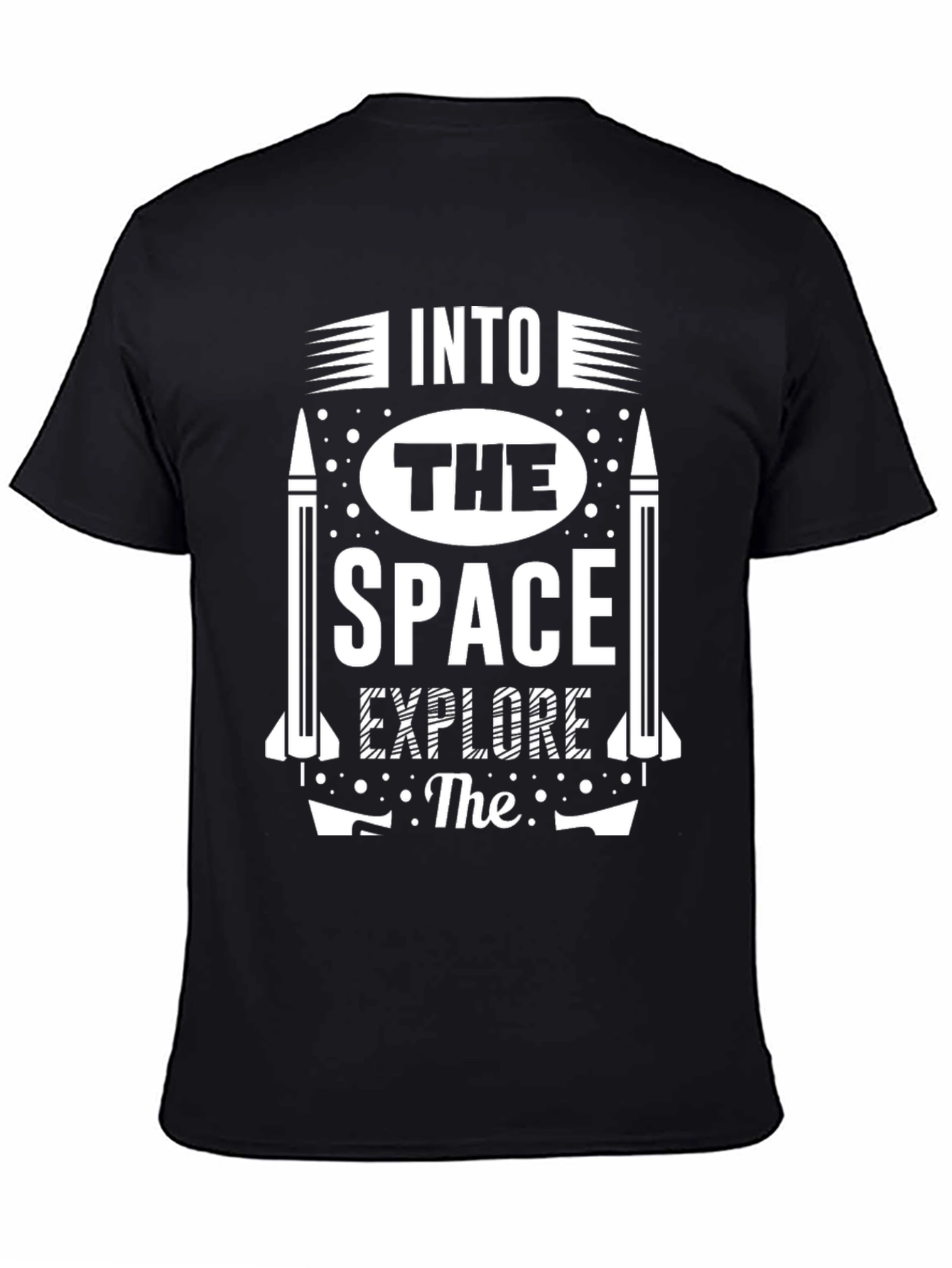Into The Space Graphic Tee - Explore T-Shirt