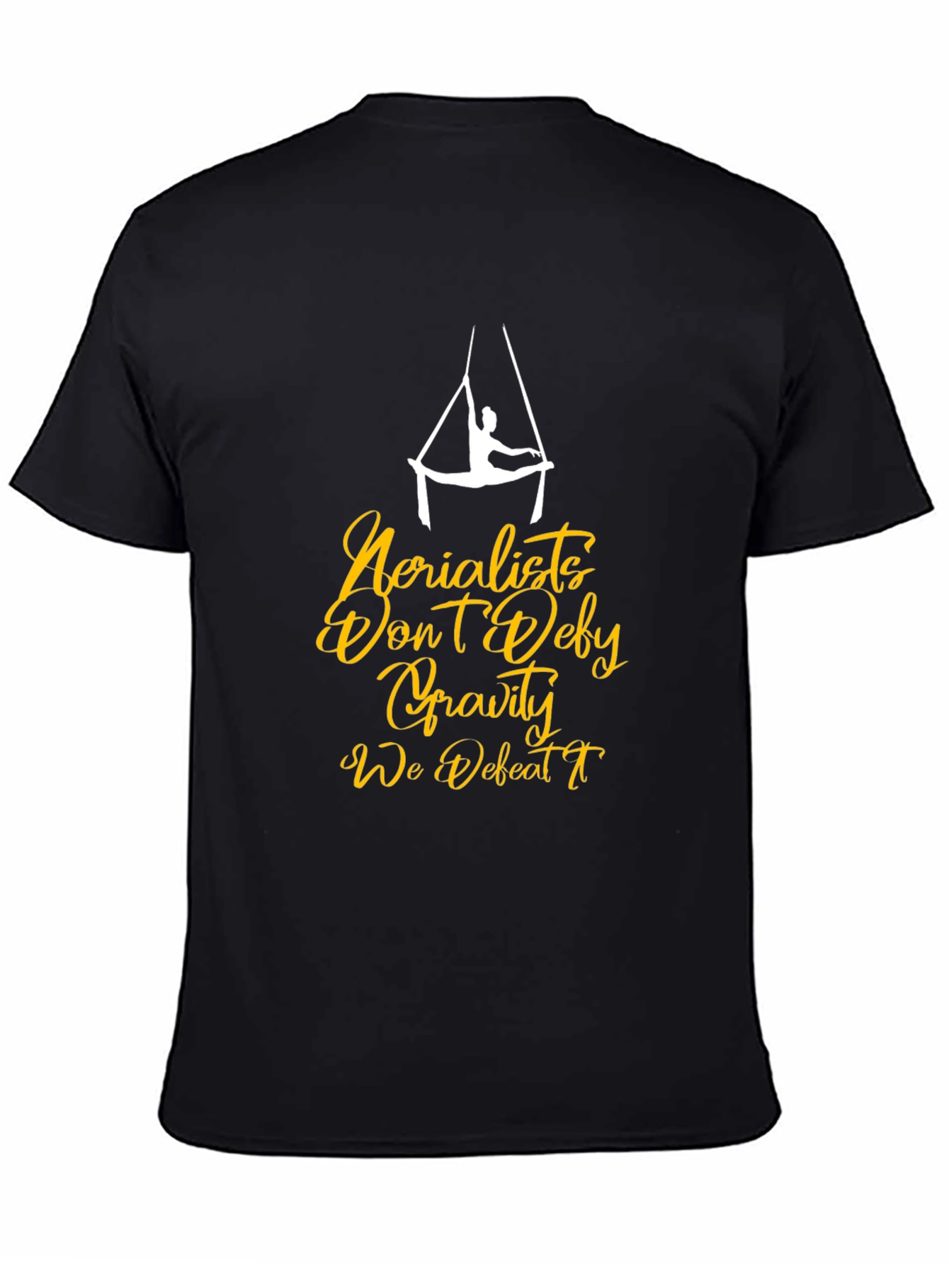 Aerialists Defy Gravity Black T-Shirt