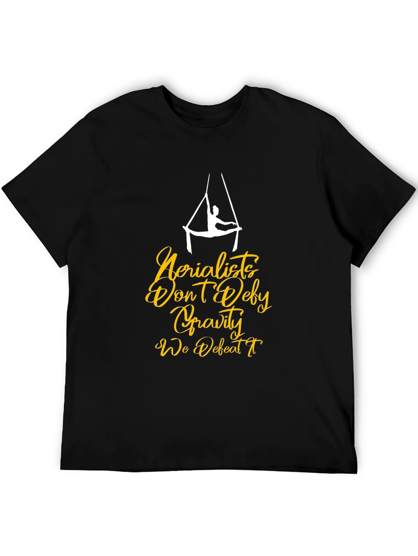Aerialists Defy Gravity Black T-Shirt