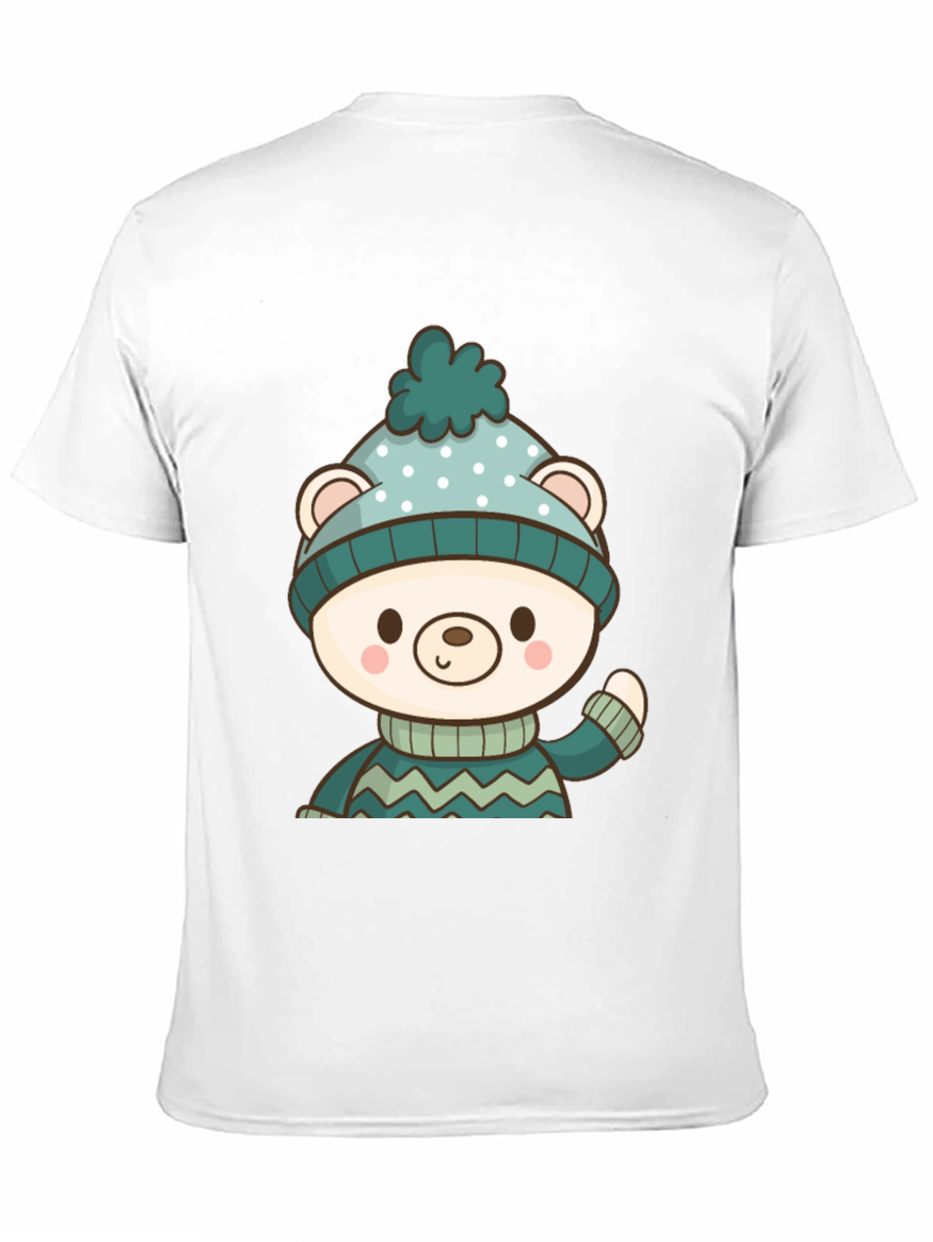 Cute Winter Bear Graphic Tee