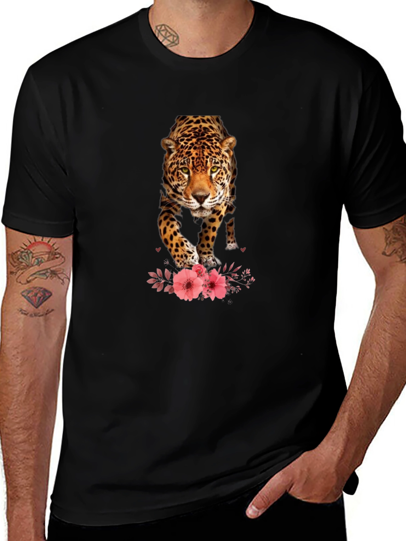 Jaguar Graphic Print T-Shirt