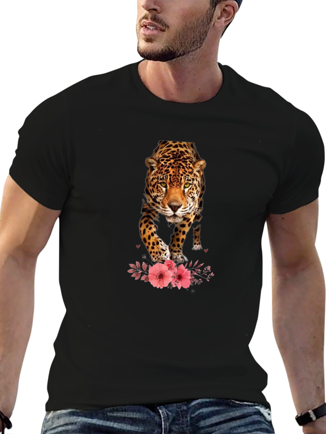 Jaguar Graphic Print T-Shirt