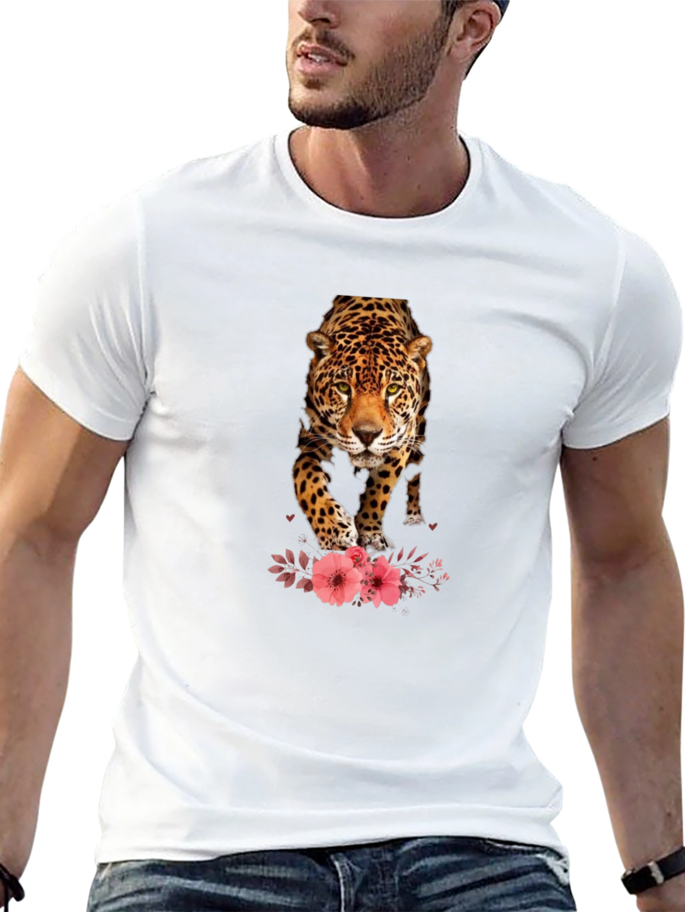 Jaguar Graphic Print T-Shirt