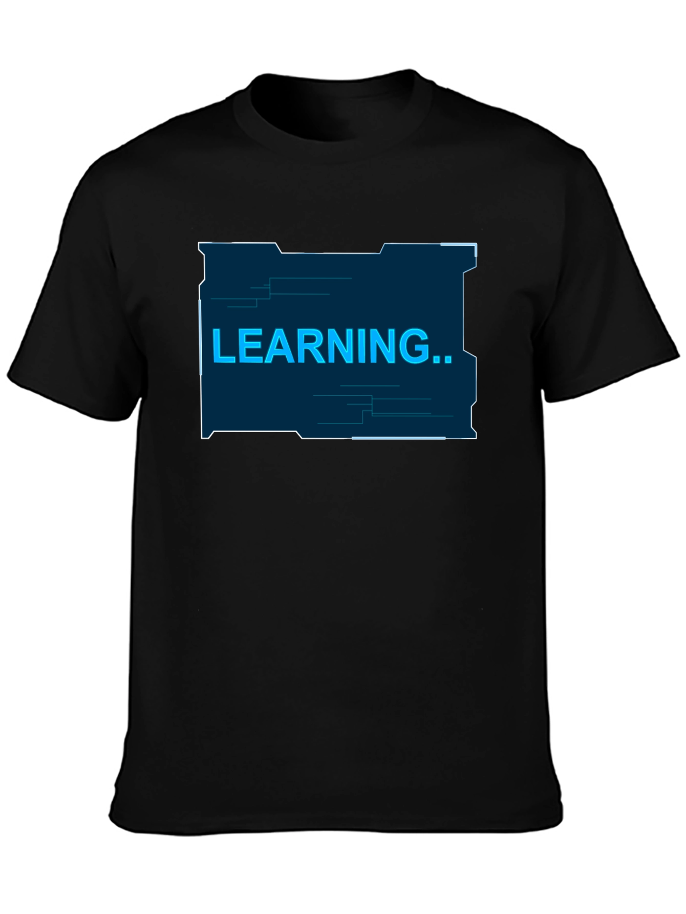 Learning Graphic T-Shirt - Black