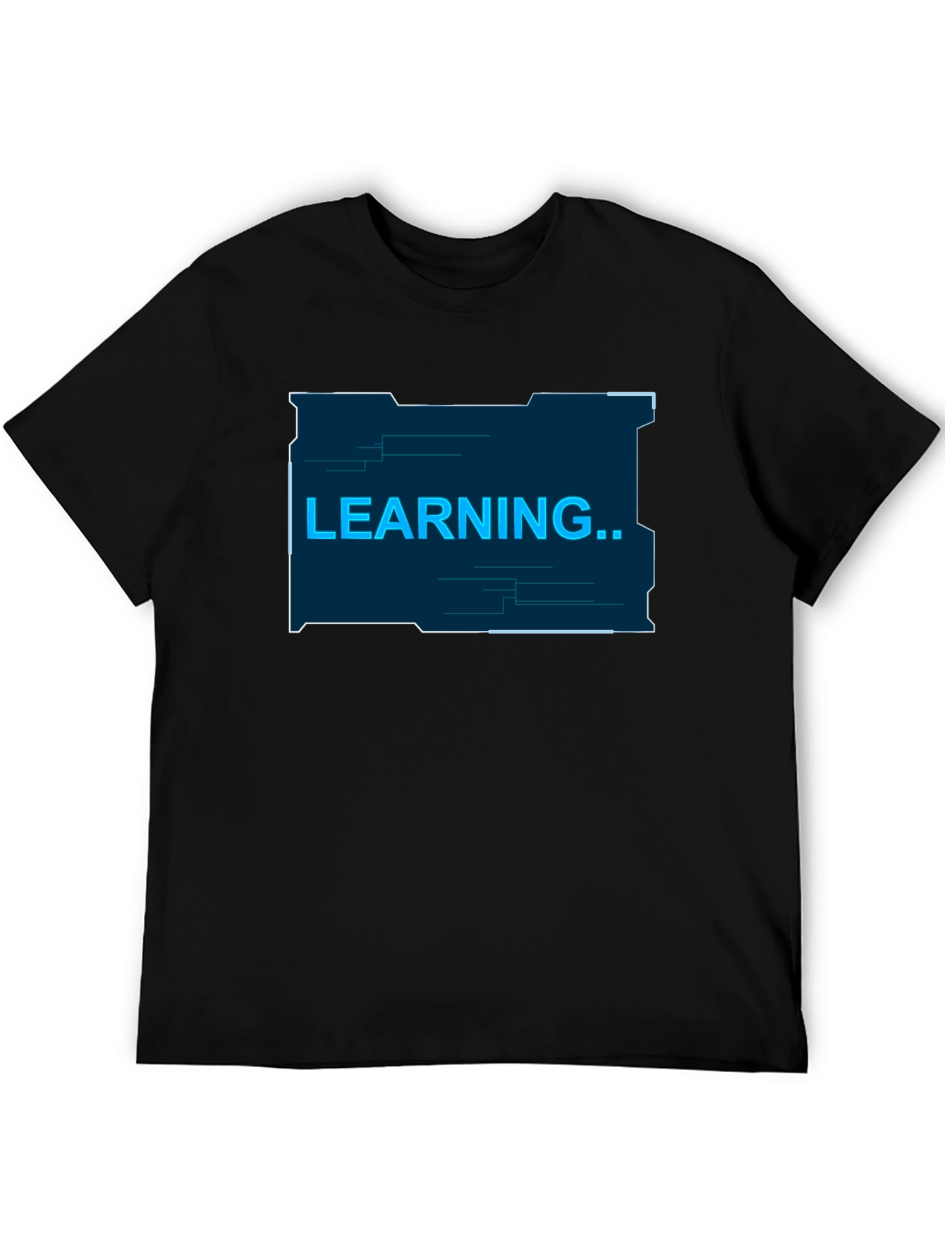 Learning Graphic T-Shirt - Black