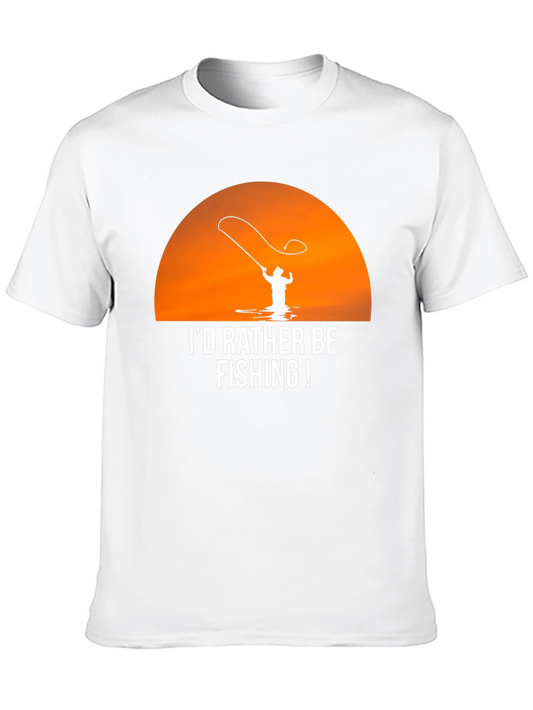 Id Rather Be Fishing T-Shirt