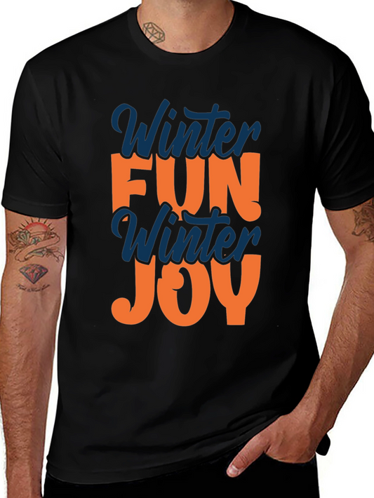 Winter Fun & Joy Graphic T-Shirt