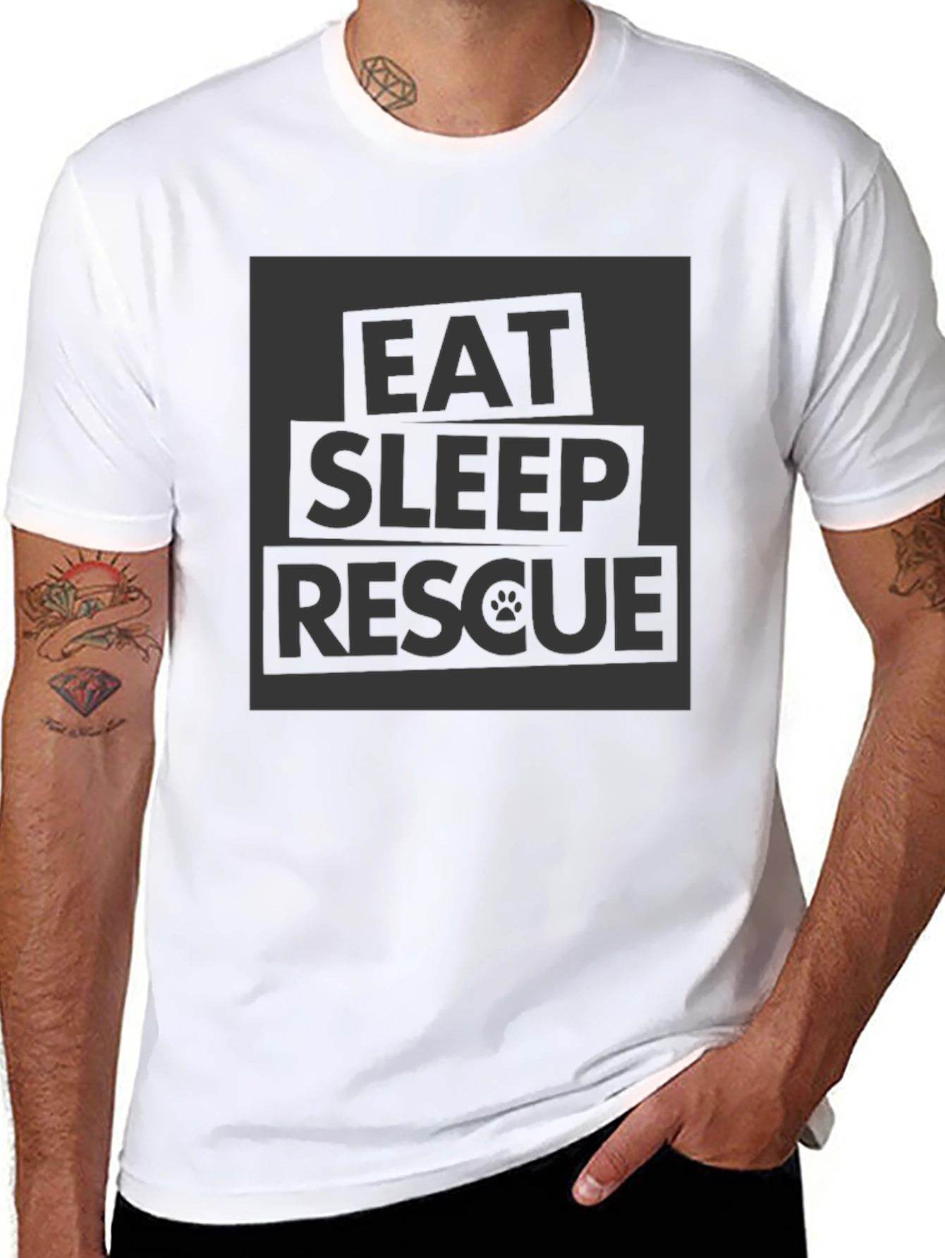 Eat Sleep Rescue T-Shirt