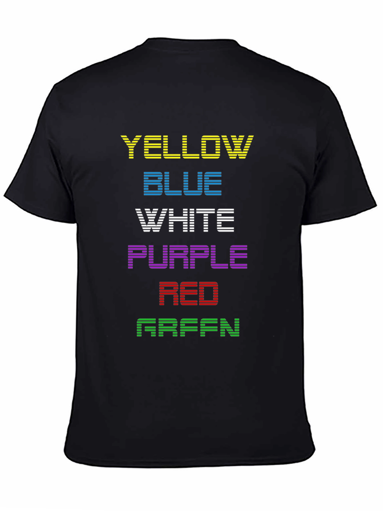 Color Coded Graphic Tee