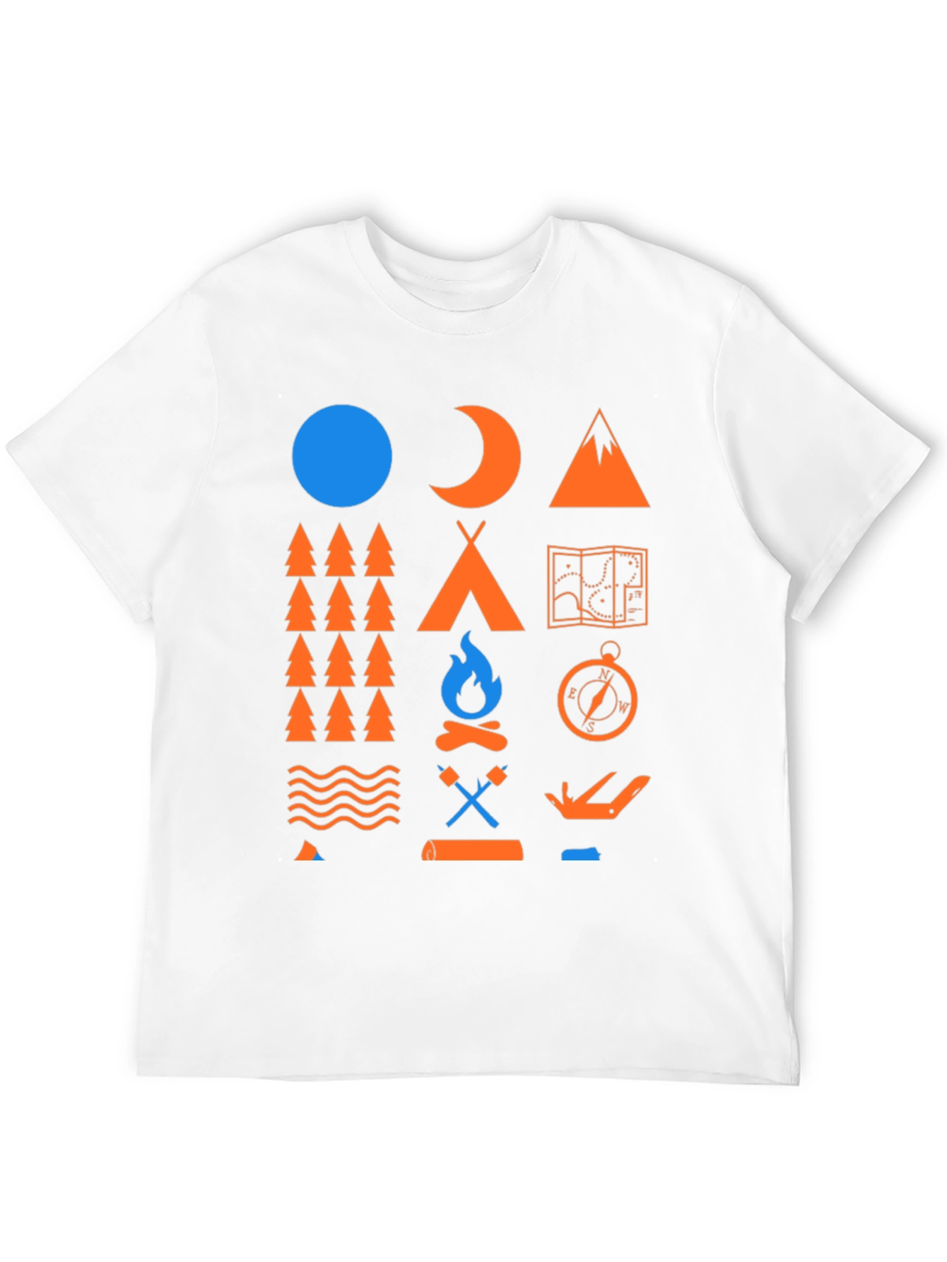 Camping Graphic T-Shirt - Outdoor Adventure Tee