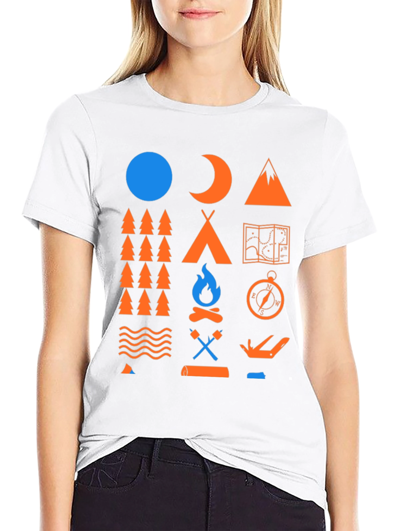 Camping Graphic T-Shirt - Outdoor Adventure Tee