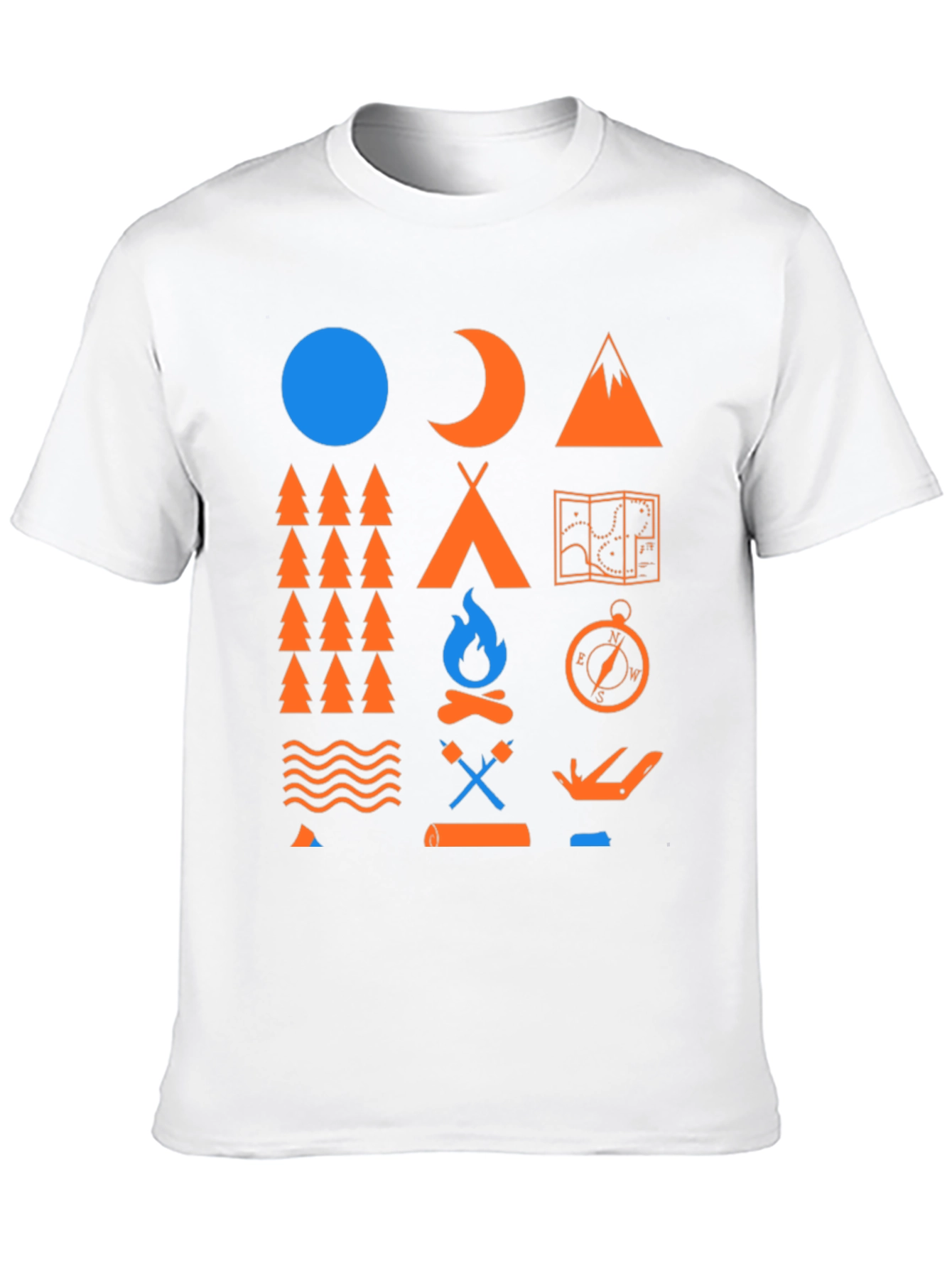 Camping Graphic T-Shirt - Outdoor Adventure Tee