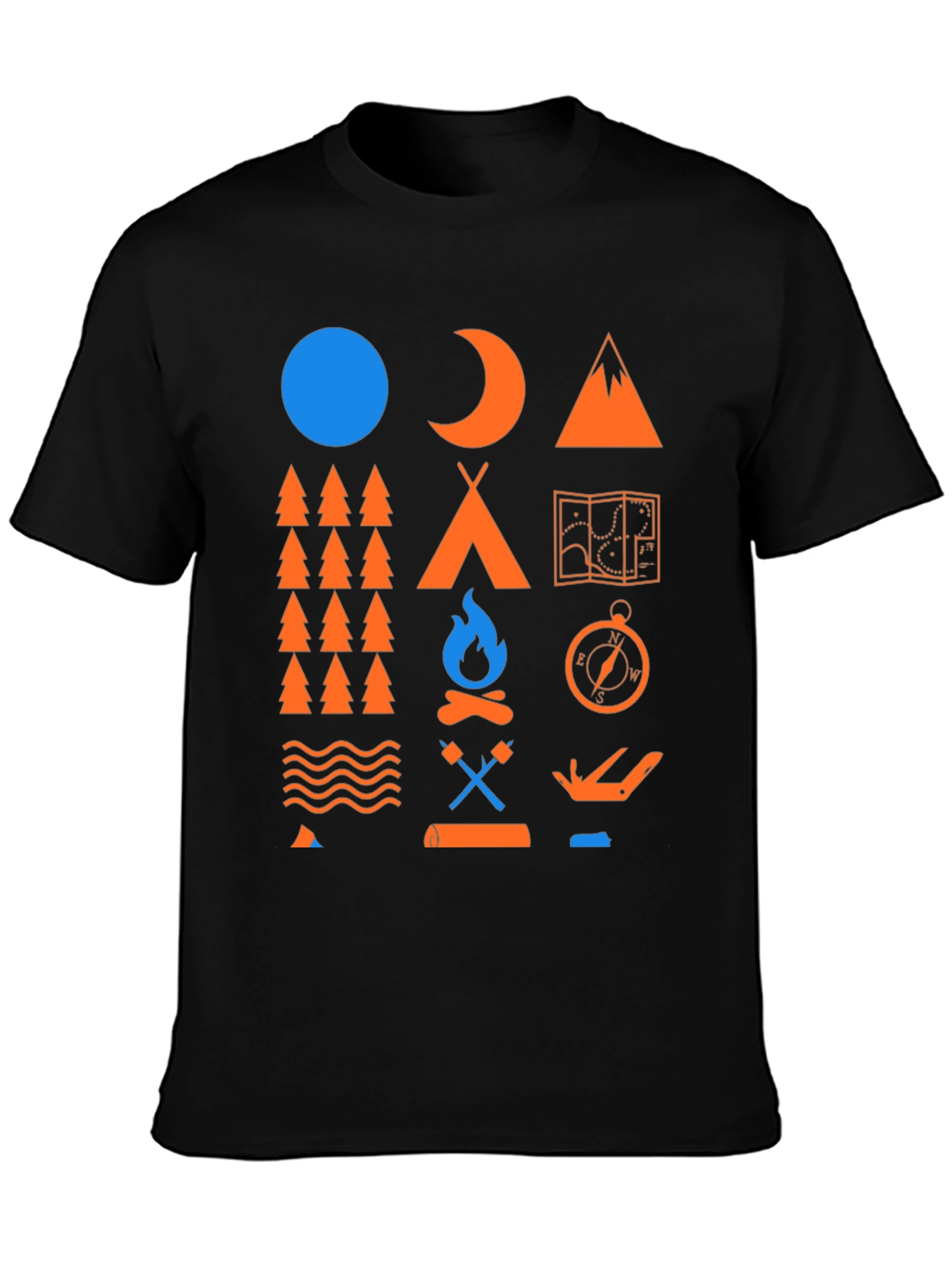 Camping Graphic T-Shirt - Outdoor Adventure Tee