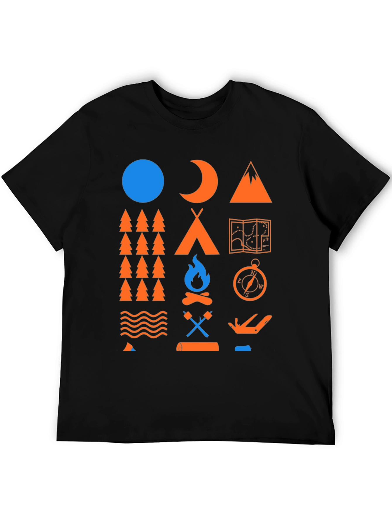 Camping Graphic T-Shirt - Outdoor Adventure Tee