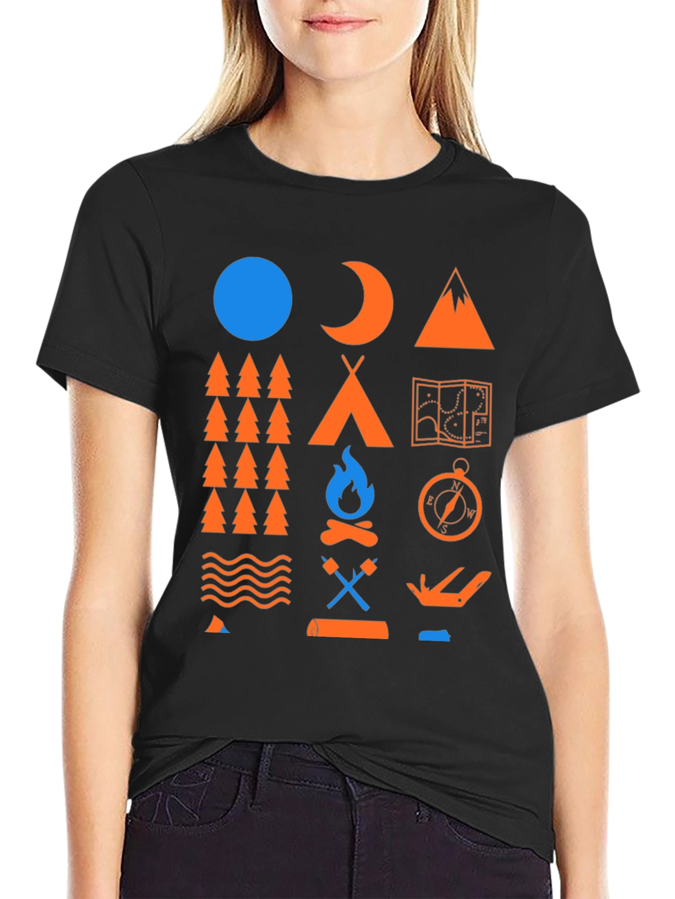 Camping Graphic T-Shirt - Outdoor Adventure Tee