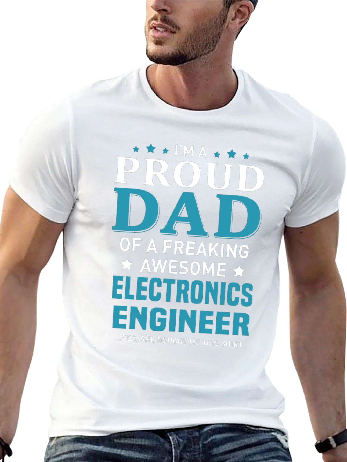 Proud Dad of an Electronics Engineer T-Shirt