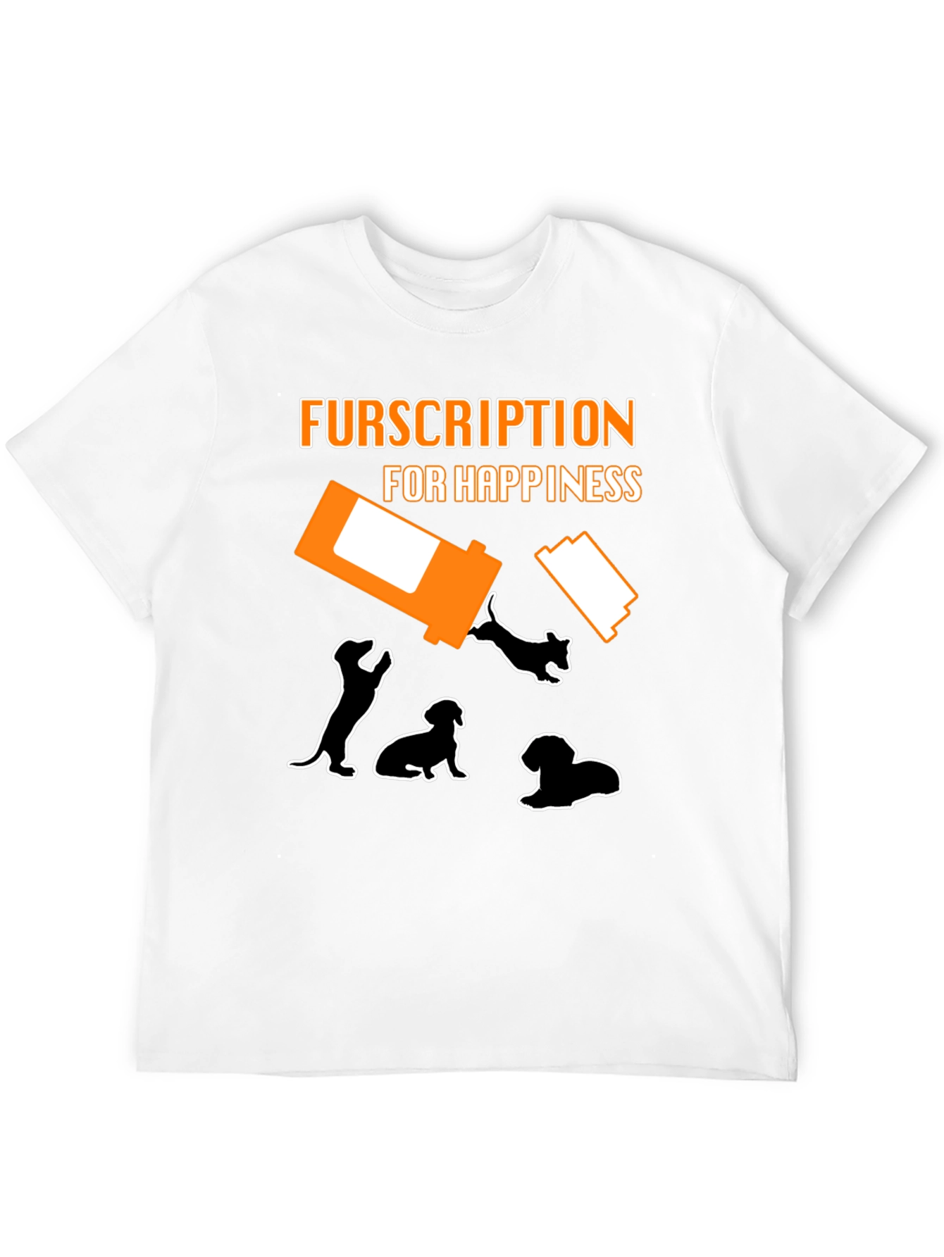 Fursription Happiness Dog Lover T-Shirt
