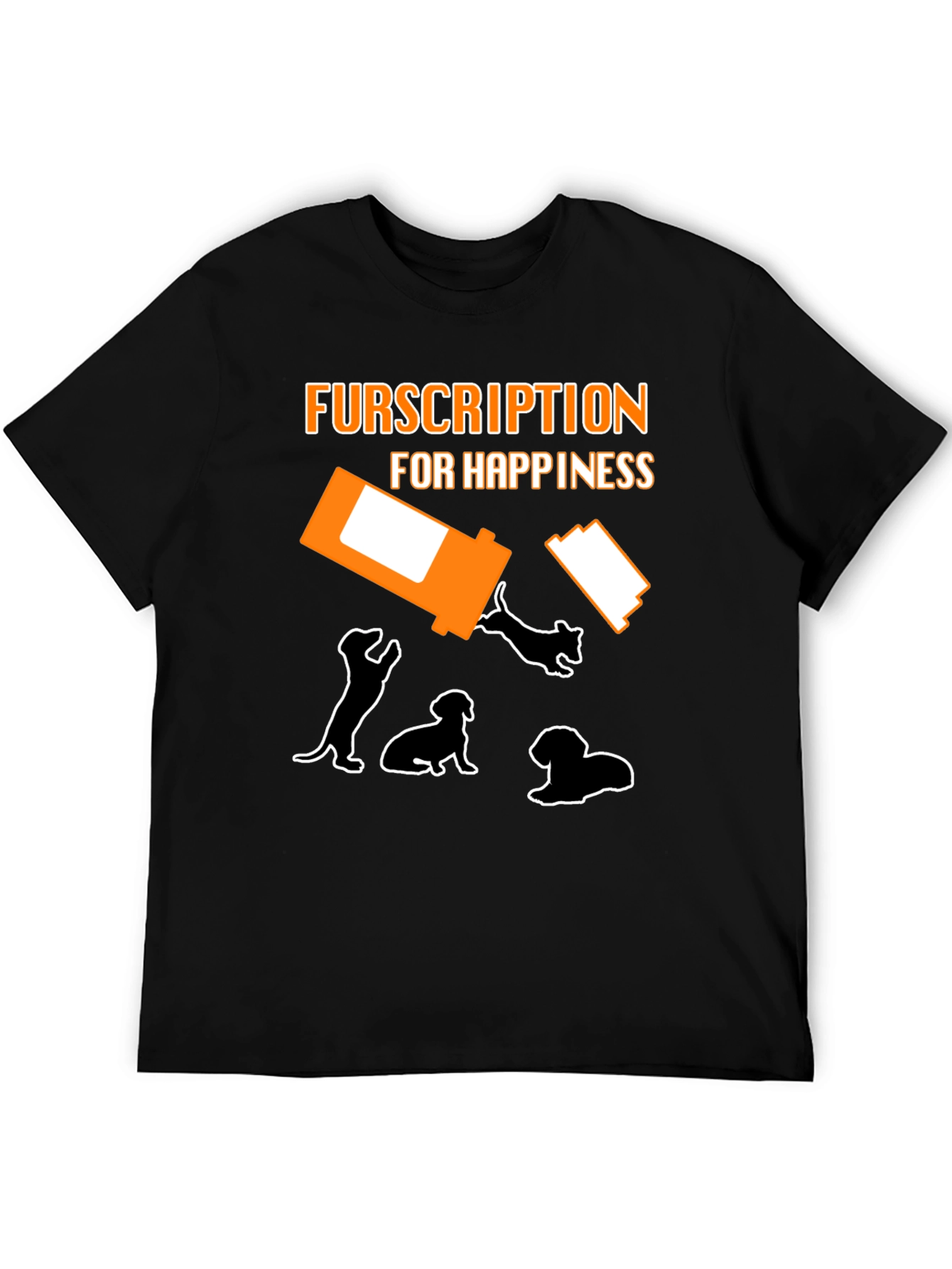 Fursription Happiness Dog Lover T-Shirt