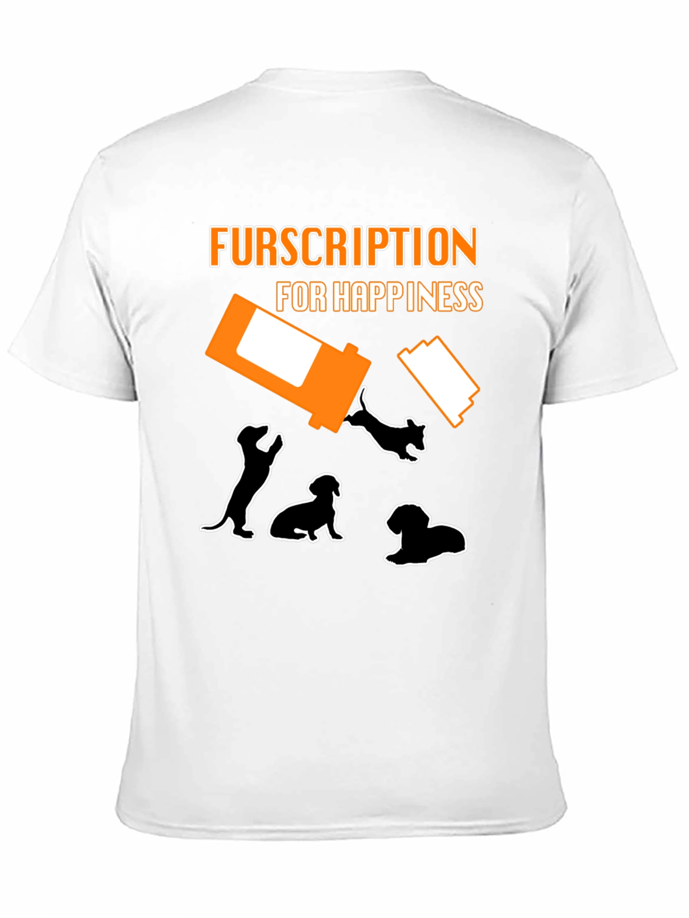 Fursription Happiness Dog Lover T-Shirt