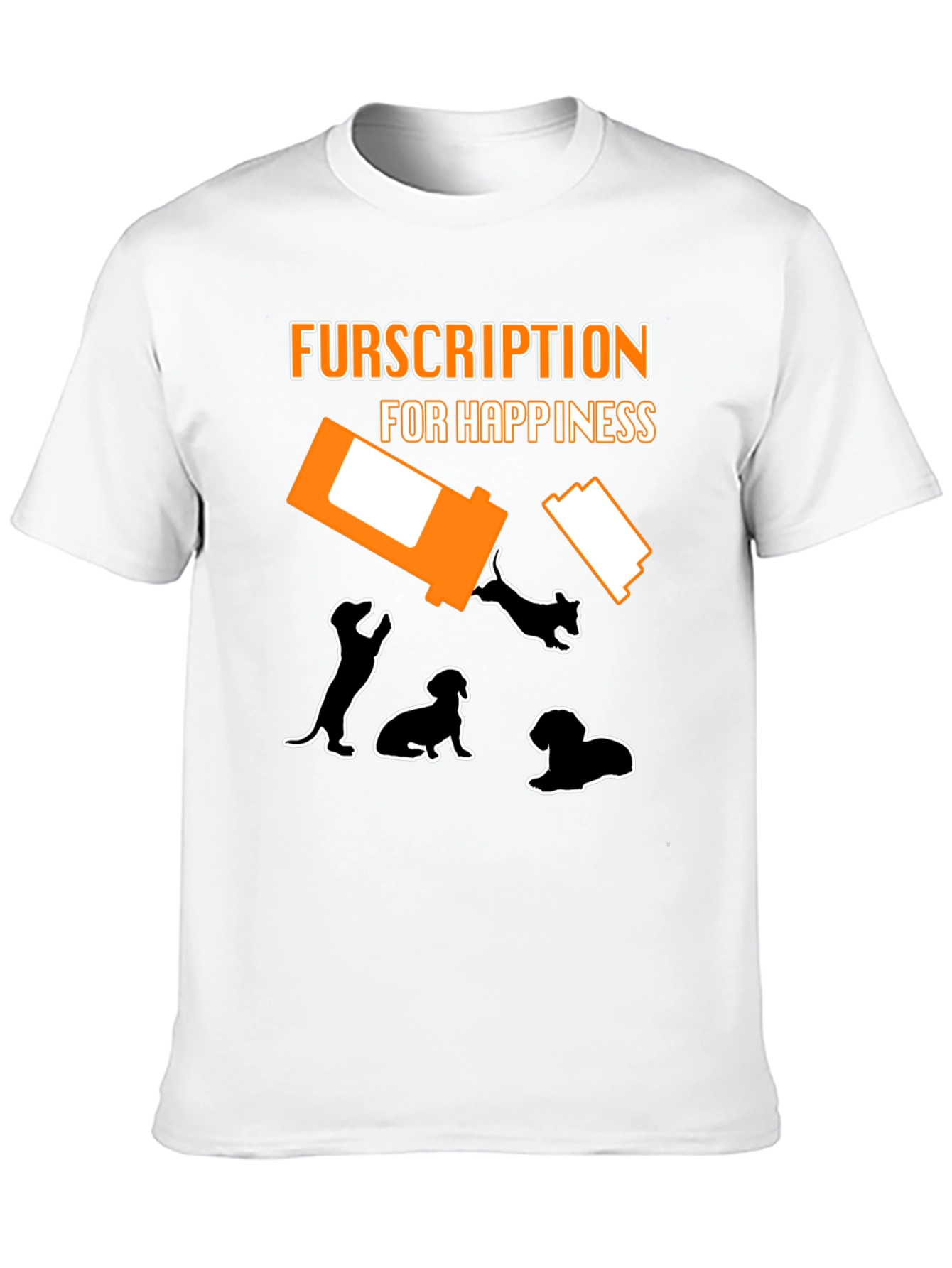 Fursription Happiness Dog Lover T-Shirt