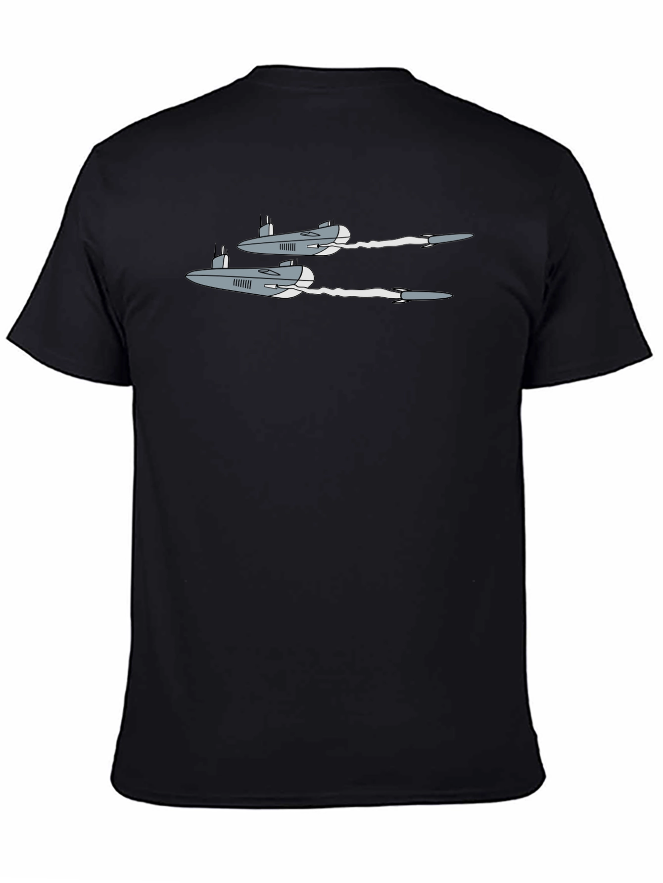 Submarine Missile Launch Graphic Tee