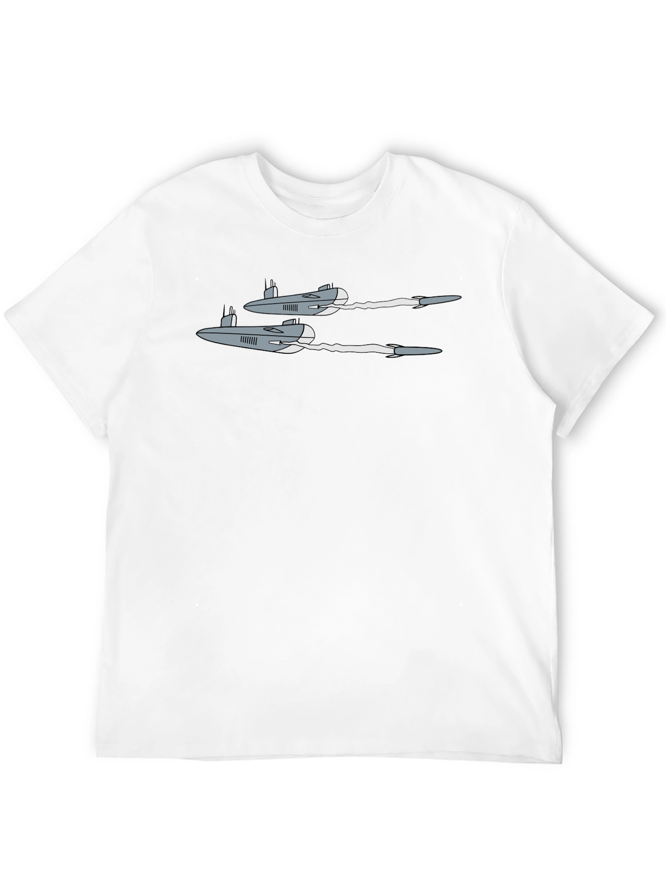 Submarine Missile Launch Graphic Tee