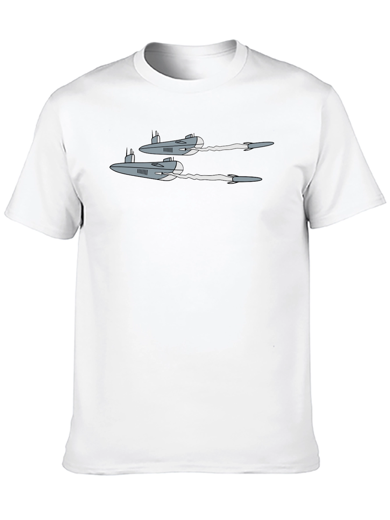 Submarine Missile Launch Graphic Tee