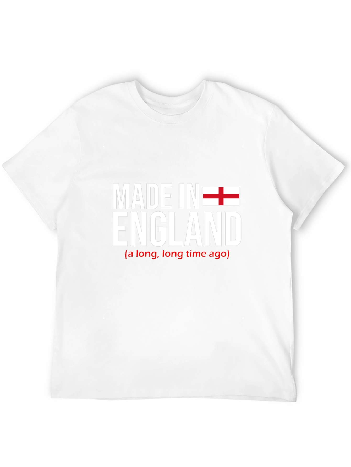 Made in England Graphic T-Shirt - Black Cotton Tee