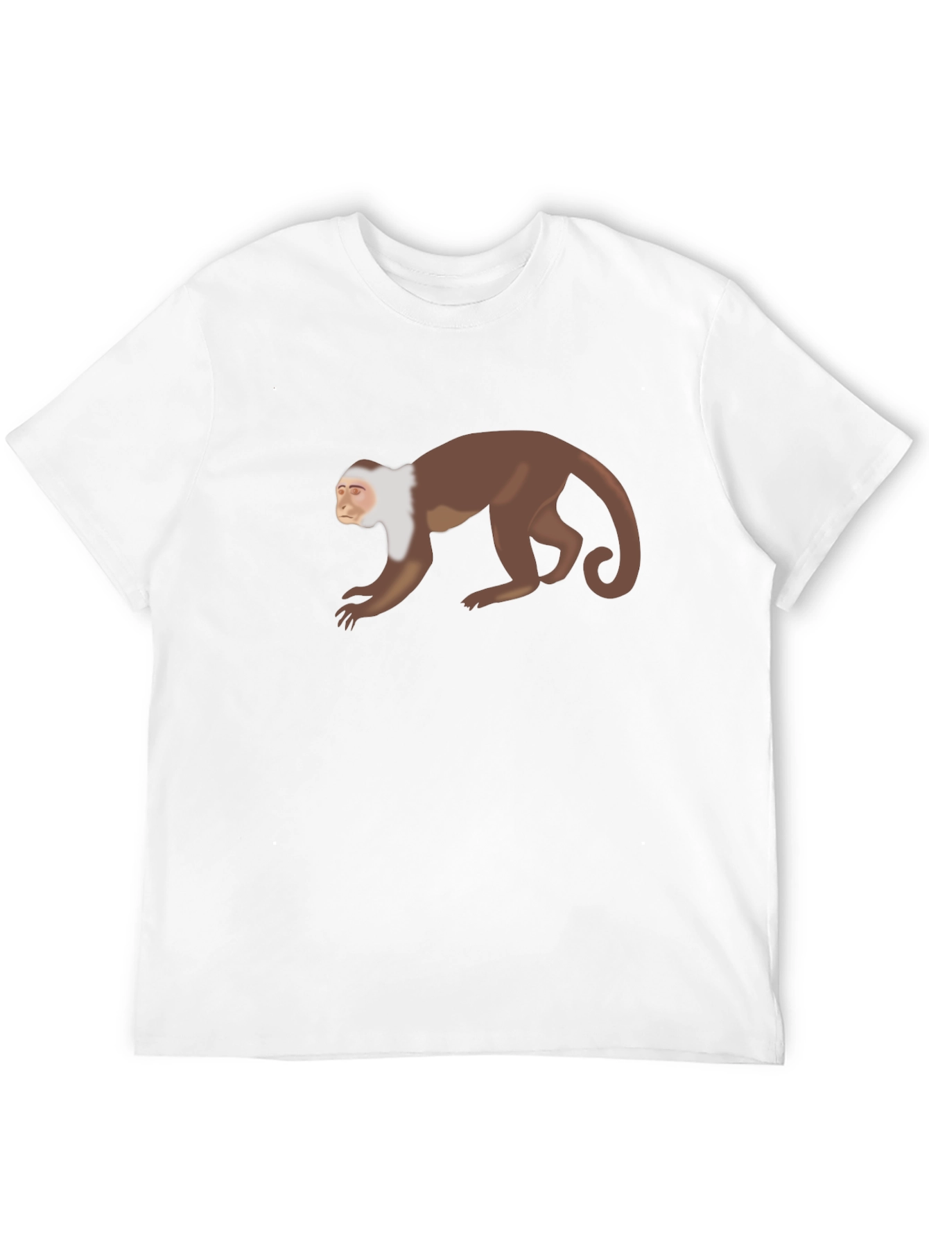 Monkey Graphic Tee - Unique Animal Print T-Shirt